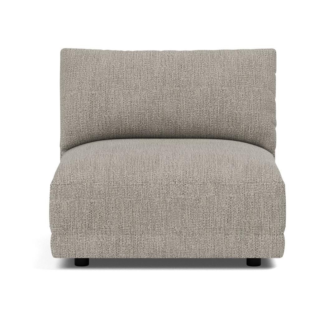 Soft Spot Armless Chair, Oatmeal