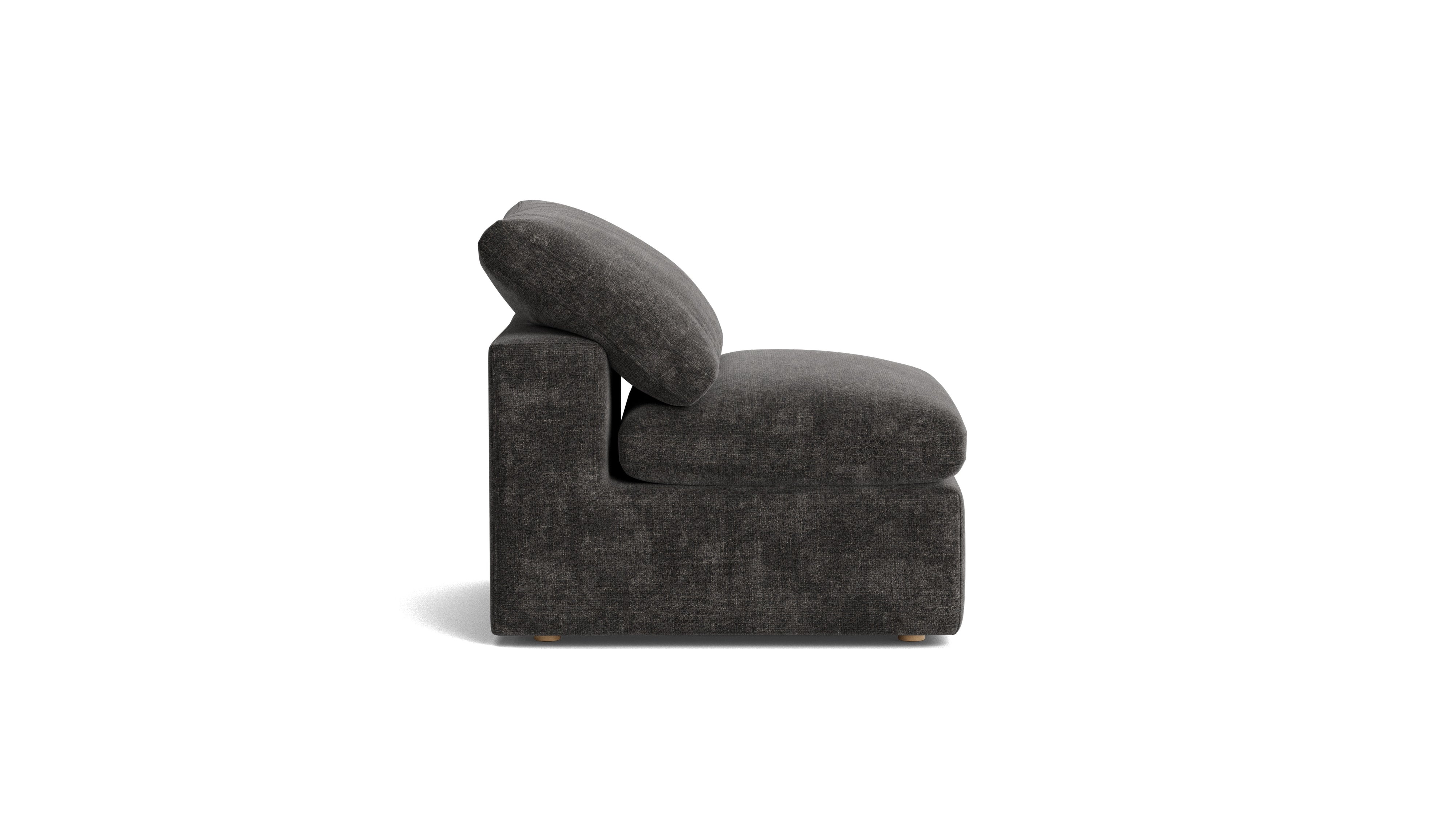 Movie Night™ Armless Chair, Large, Truffle