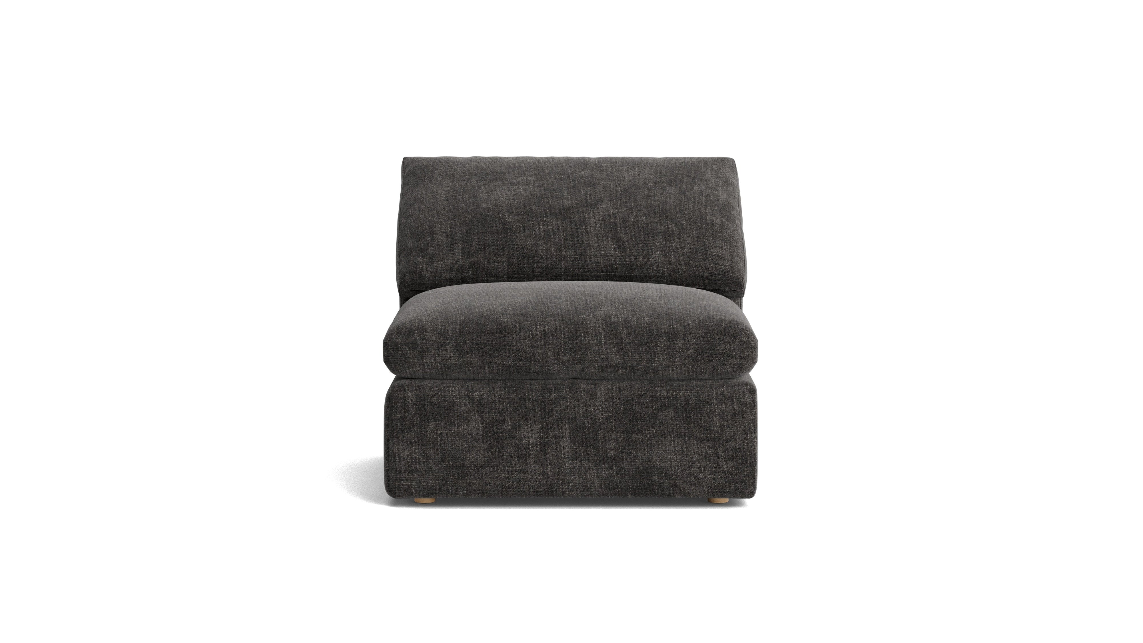 Movie Night™ Armless Chair, Large, Truffle