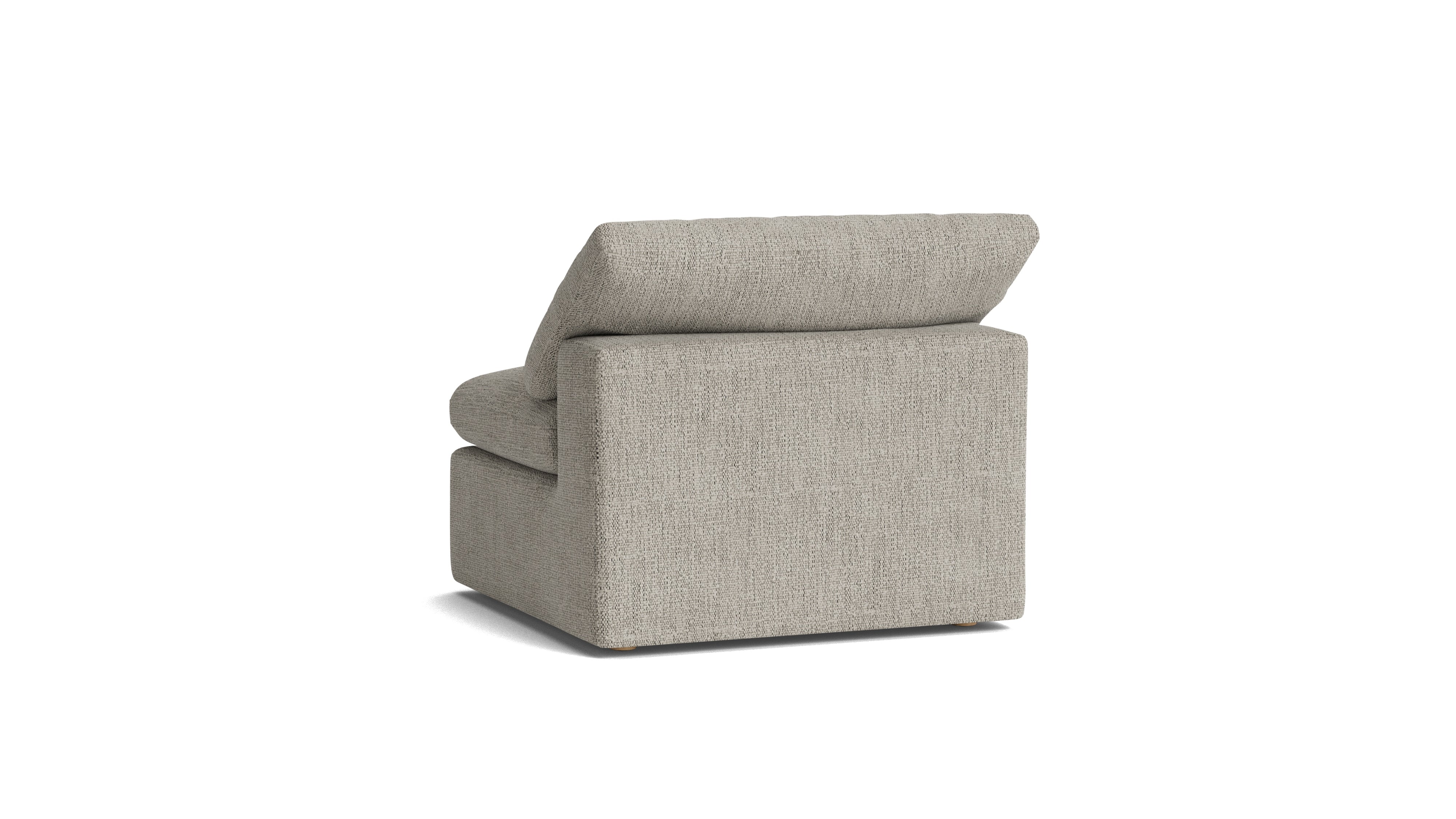 Movie Night™ Armless Chair, Large, Oatmeal
