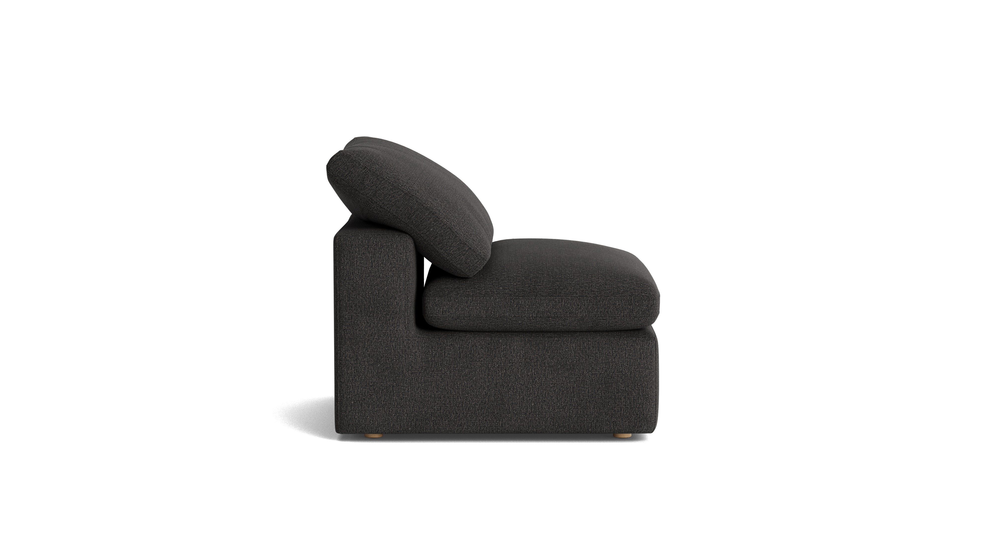 Movie Night™ Armless Chair, Large, Dark Shadow