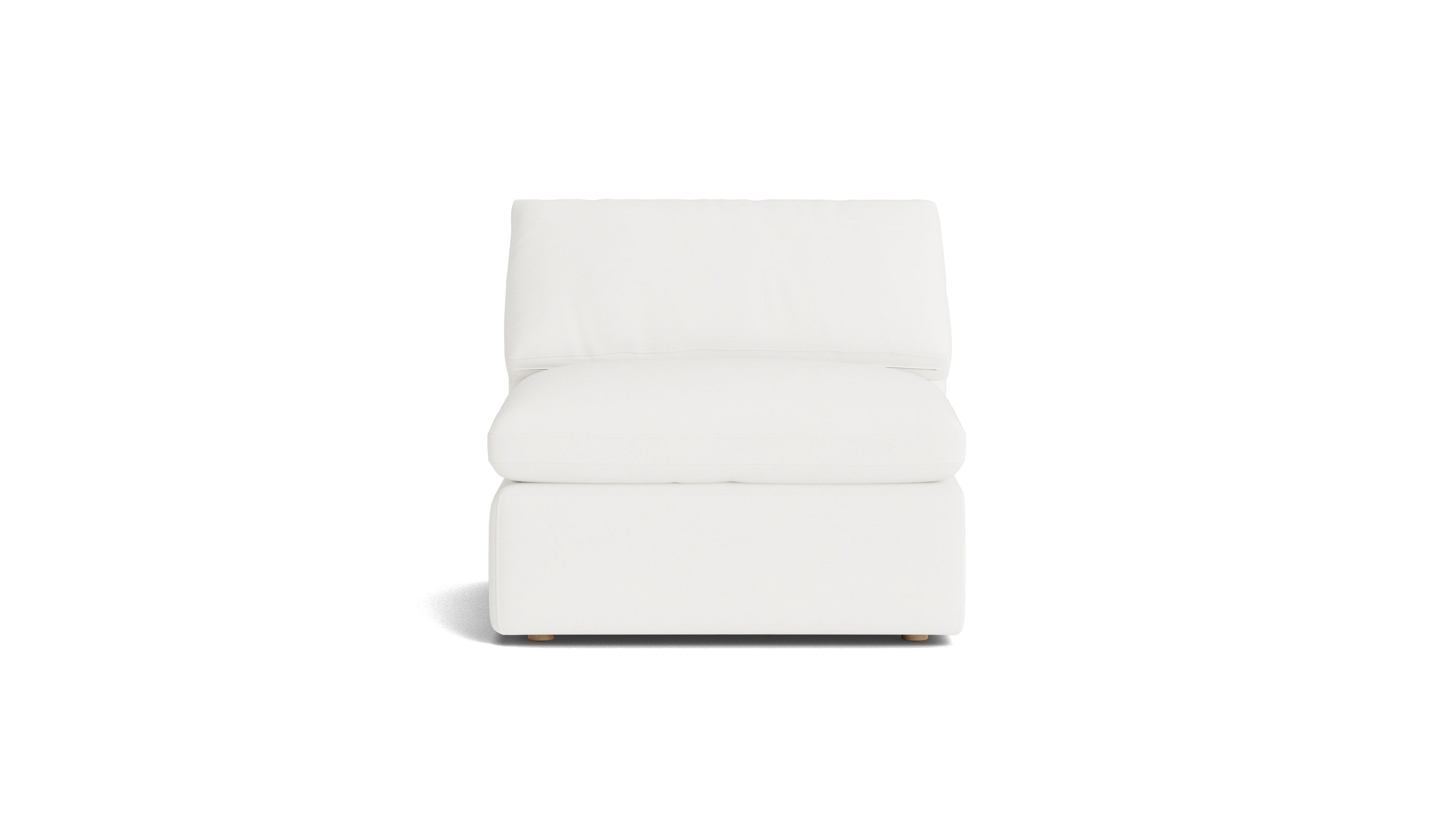 Movie Night™ Armless Chair, Large, Brie