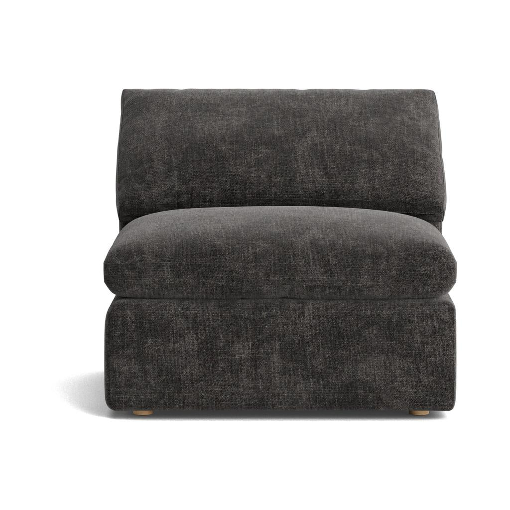 Movie Night™ Armless Chair, Standard, Truffle