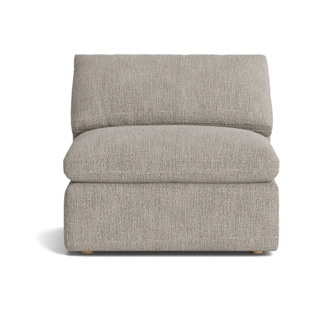 Movie Night™ Armless Chair, Standard, Oatmeal