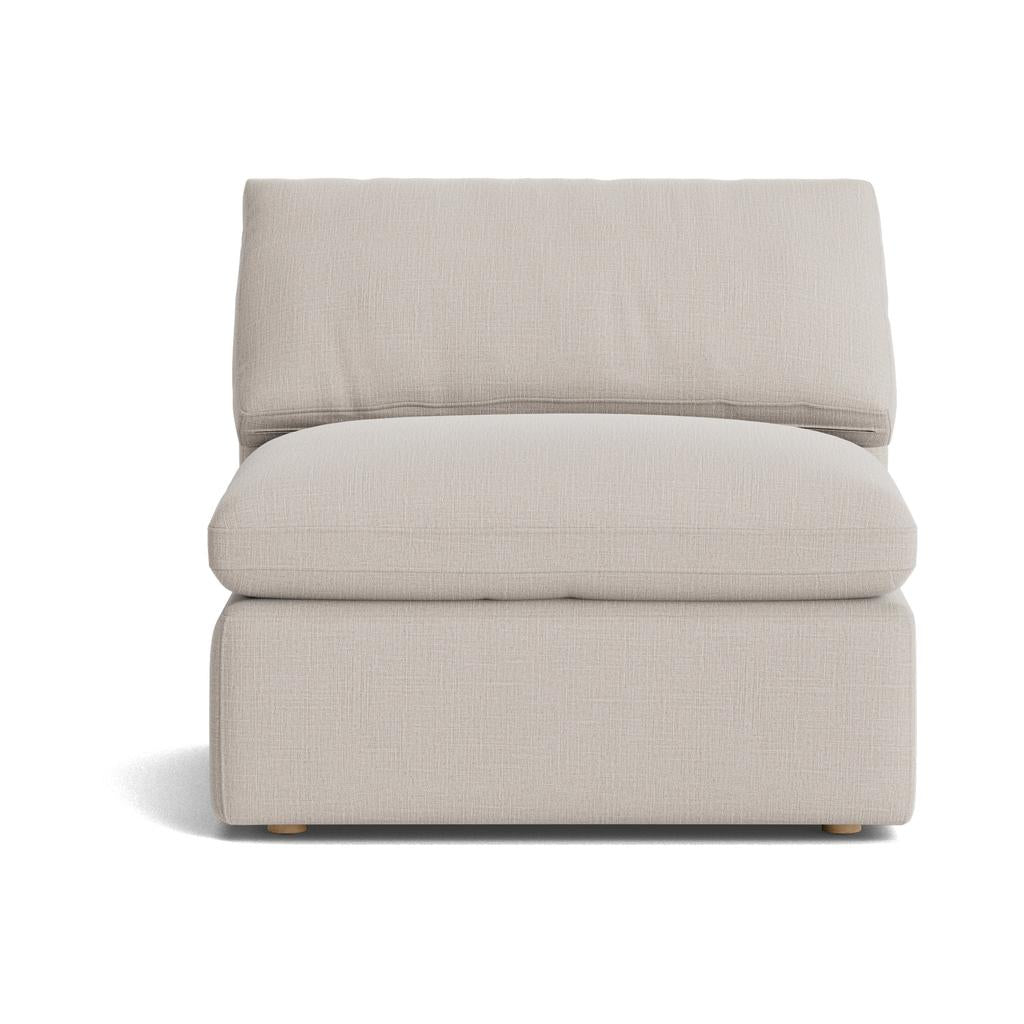 Movie Night™ Armless Chair, Standard, Clay