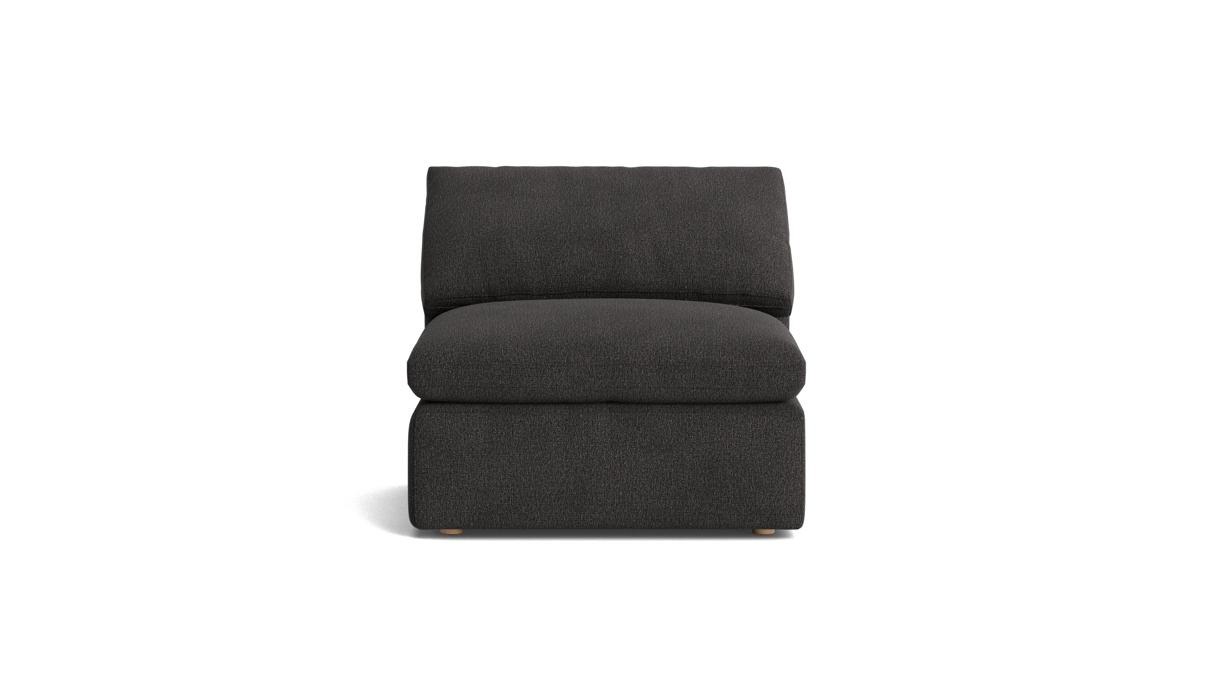 Movie Night™ Armless Chair, Standard, Dark Shadow