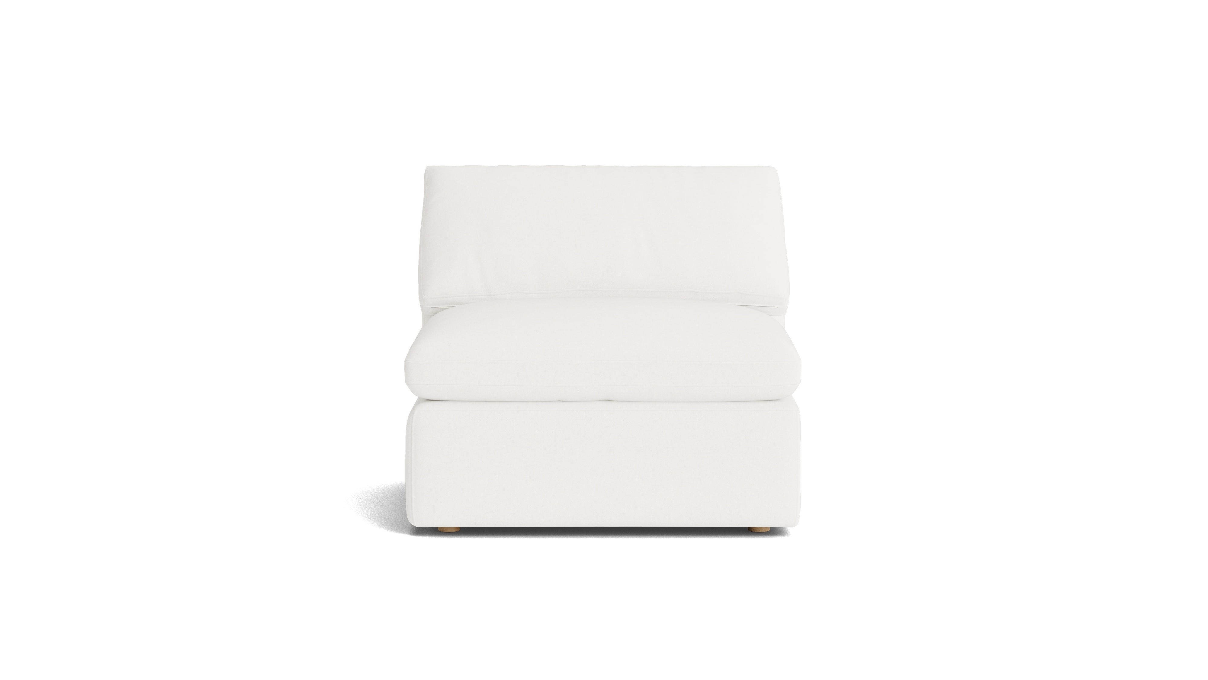 Movie Night™ Armless Chair, Standard, Brie