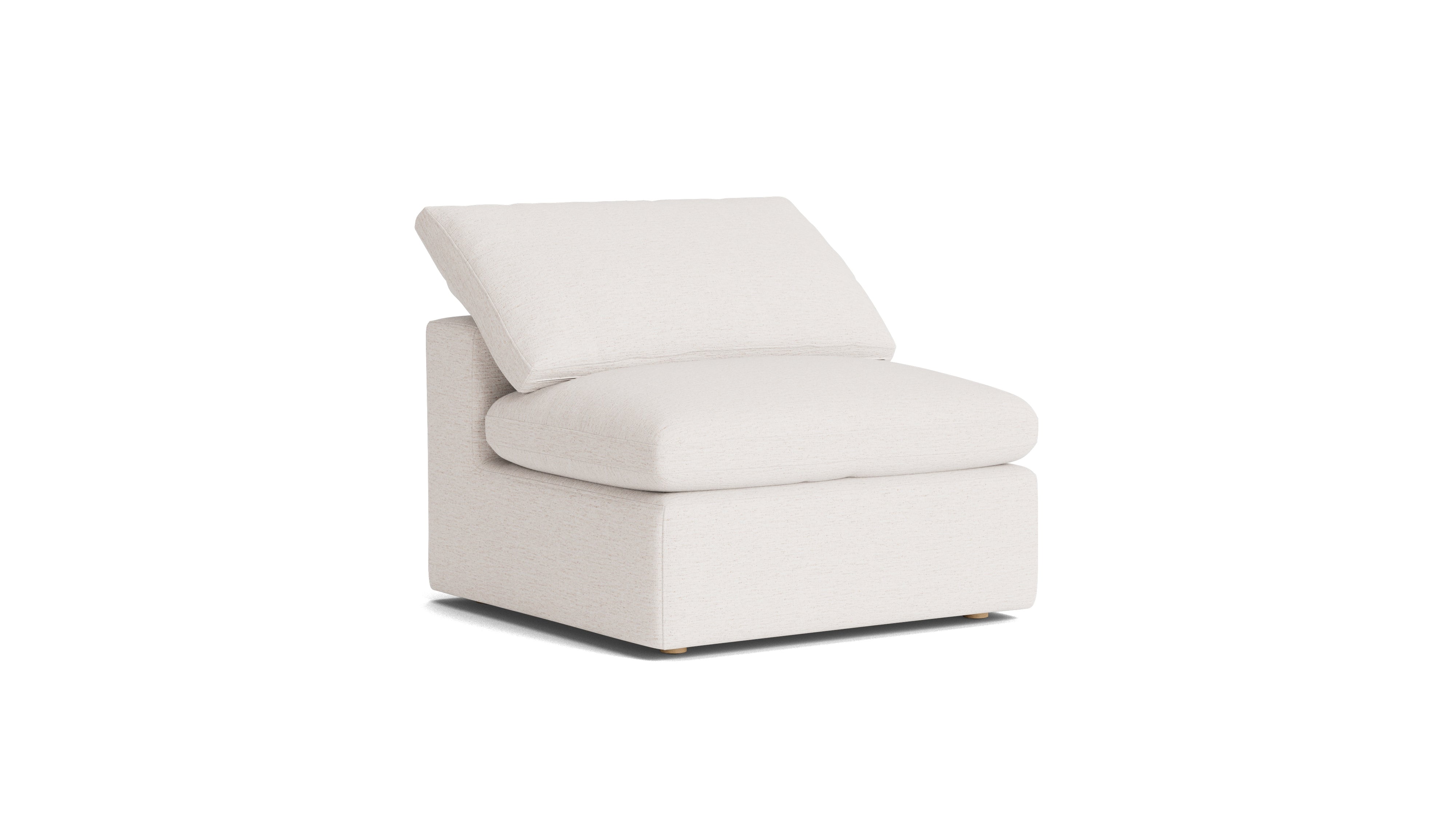 Movie Night™ Armless Chair, Standard, Nomad Snow