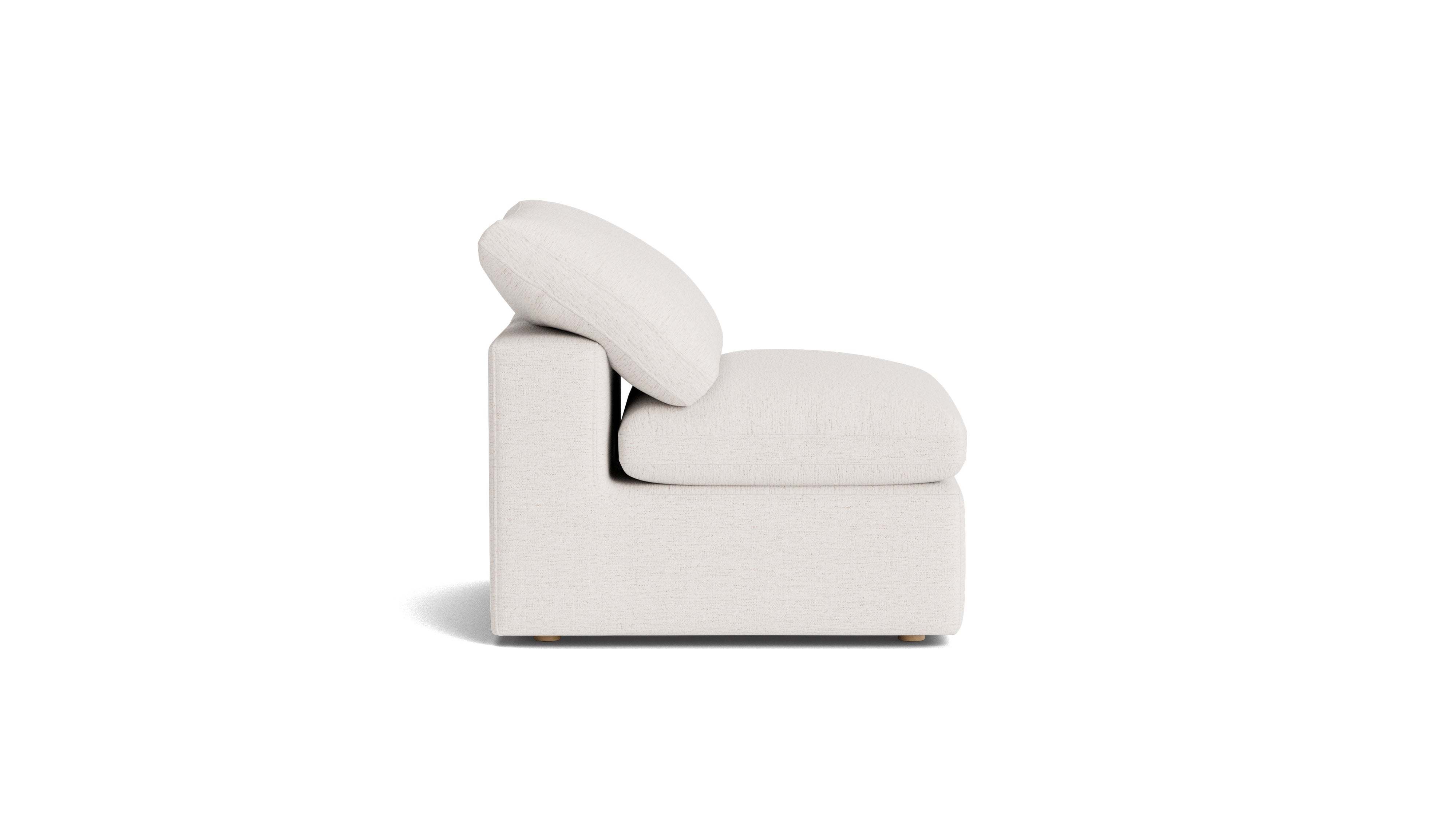 Movie Night™ Armless Chair, Standard, Nomad Snow