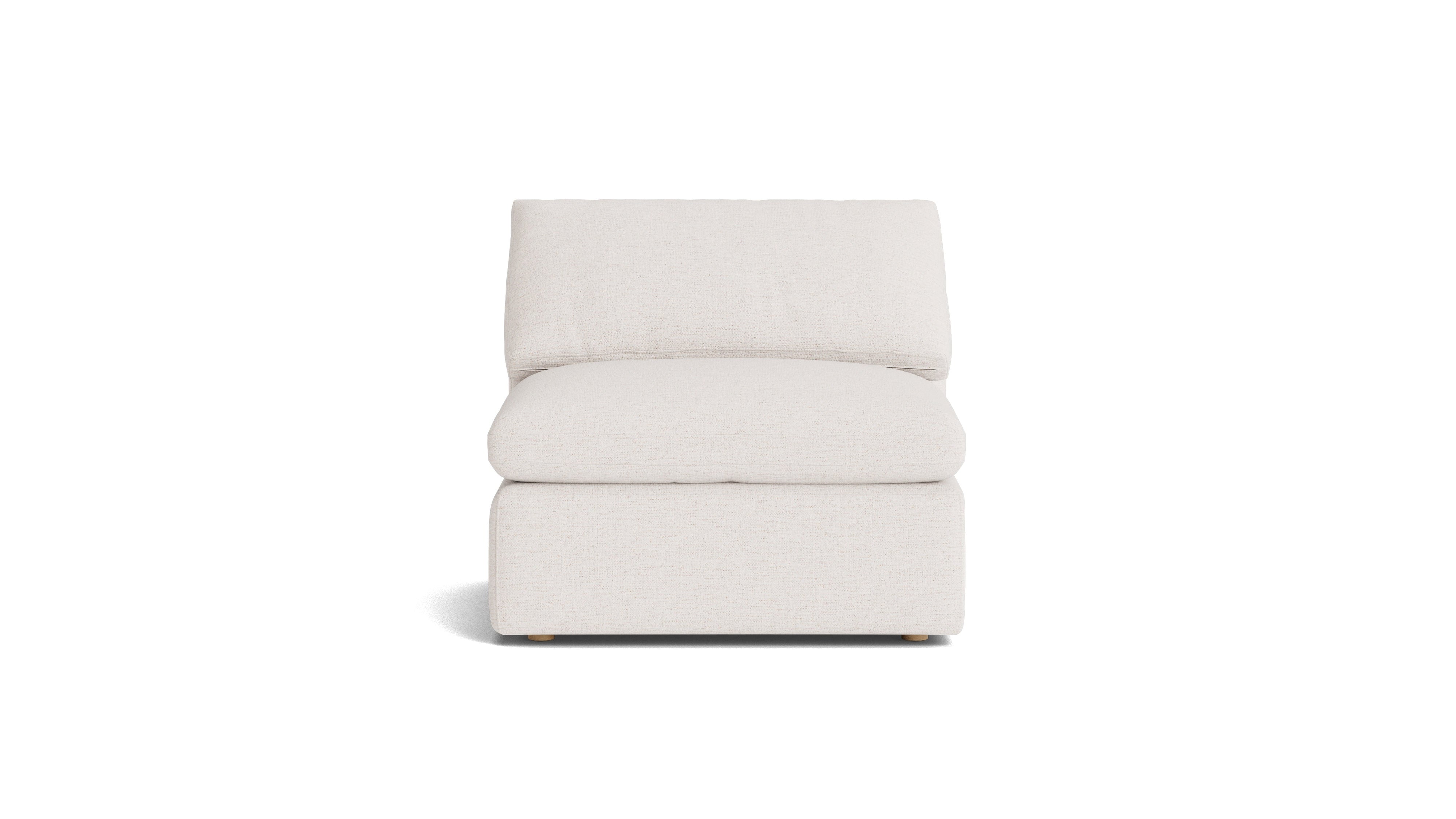 Movie Night™ Armless Chair, Standard, Nomad Snow