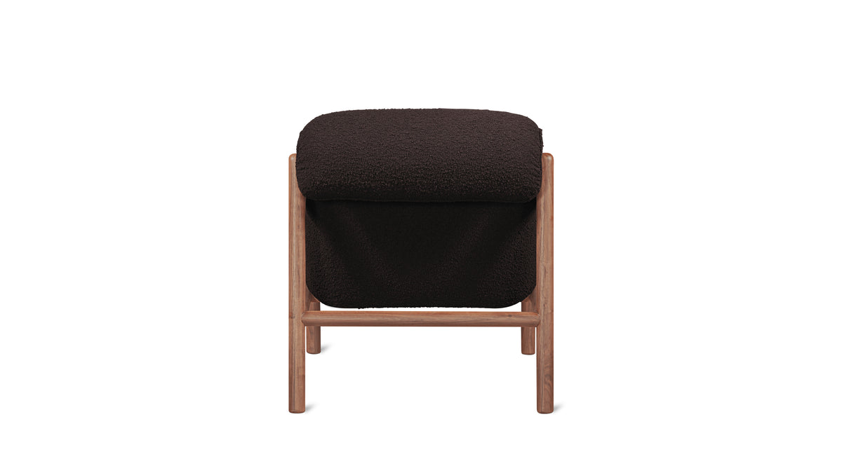 Good Mood Lounge Chair, Walnut, Brownie