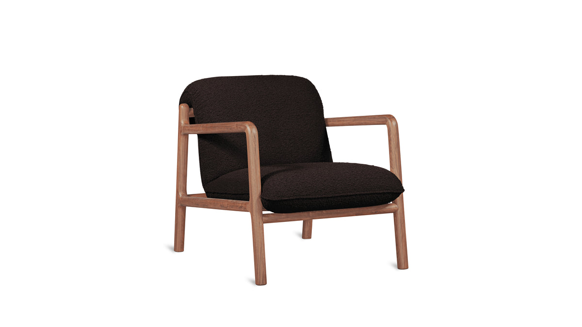 Good Mood Lounge Chair, Walnut, Brownie_image