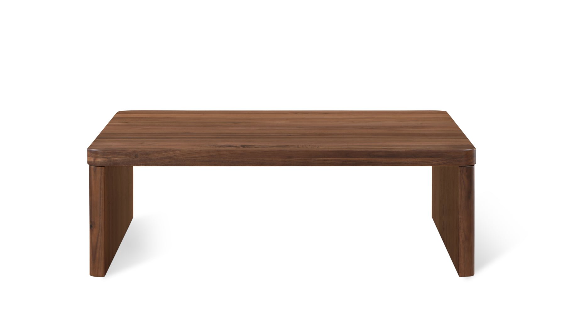 Form Coffee Table, Square, American Walnut