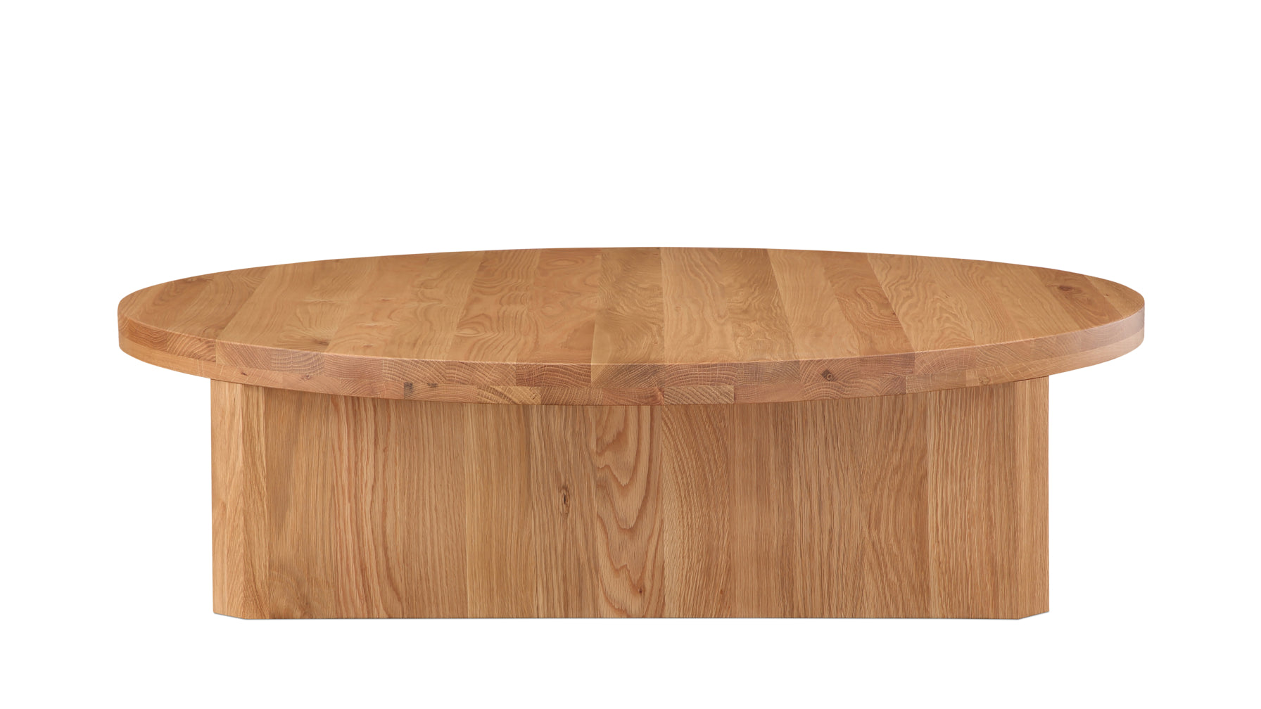 Field Coffee Table Round, White Oak - Image 4