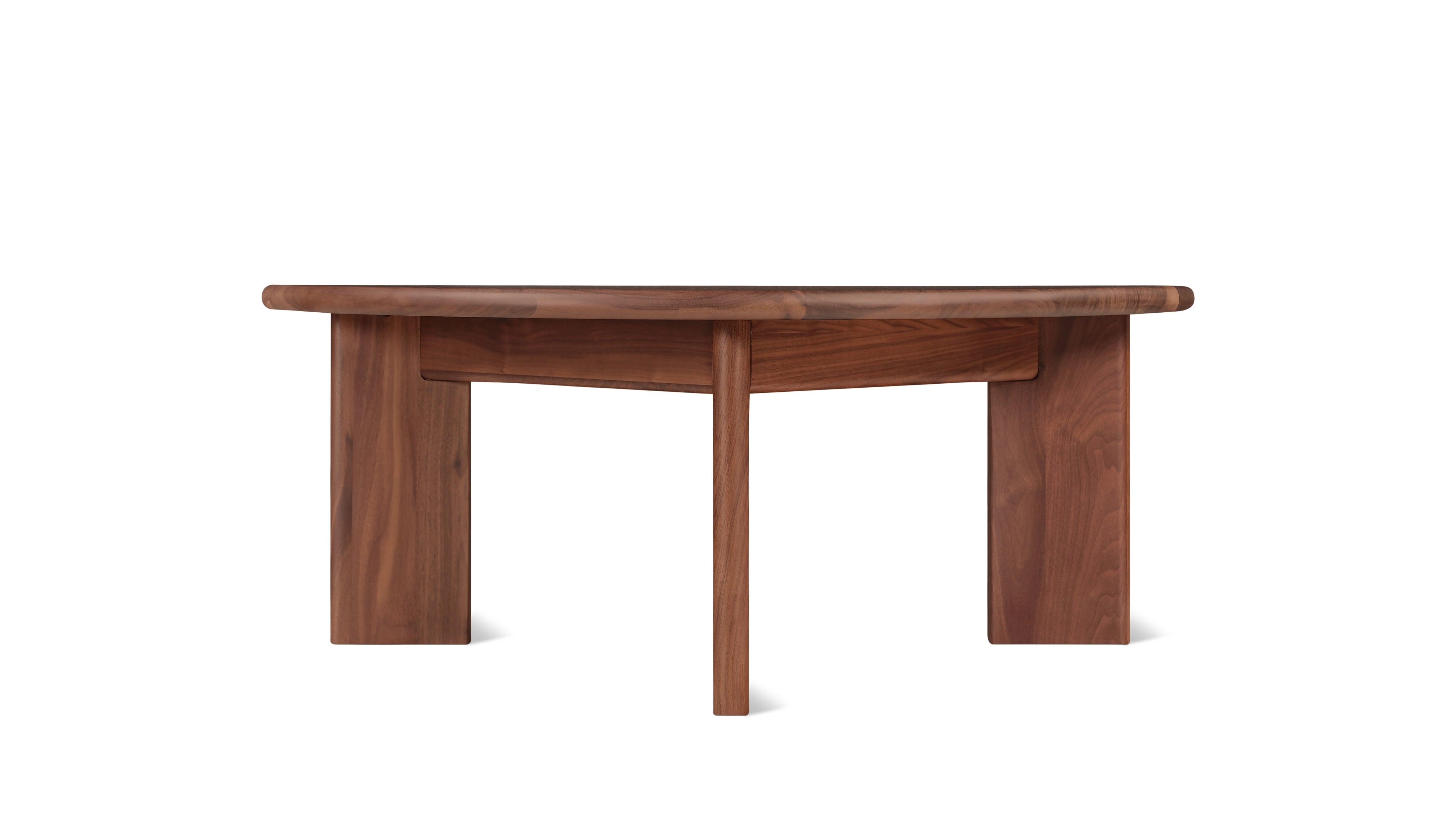 Frame Round Coffee Table, Regular, Walnut - Sundays CompanyCOF-BC-009-051