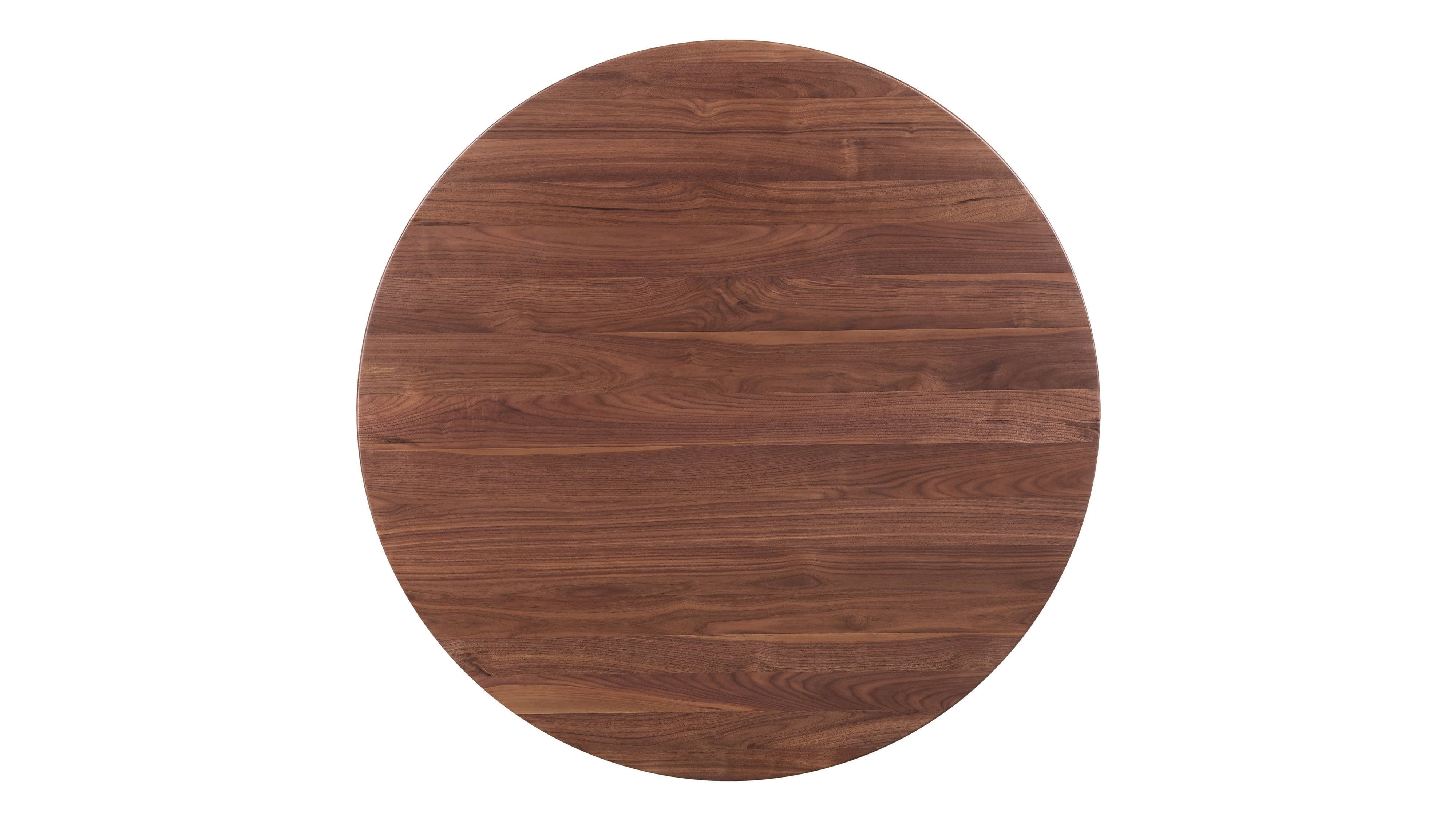 Frame Round Coffee Table, Large, American Walnut