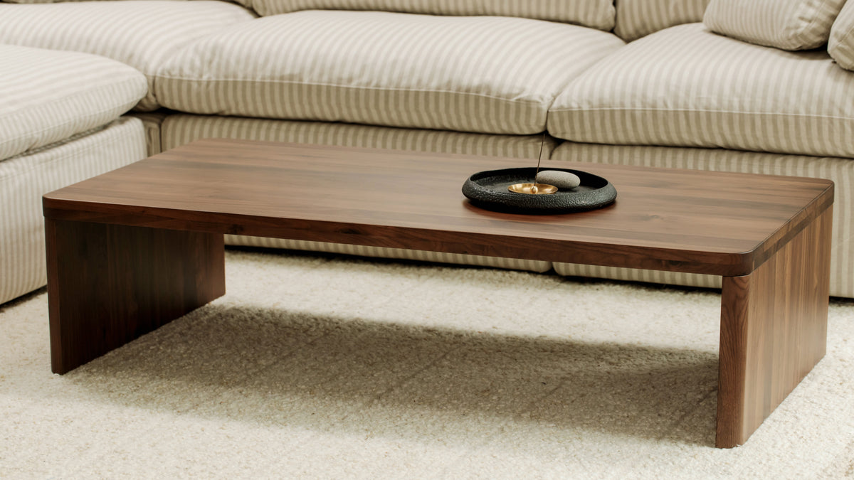 Form Coffee Table, American Walnut - Sundays Company