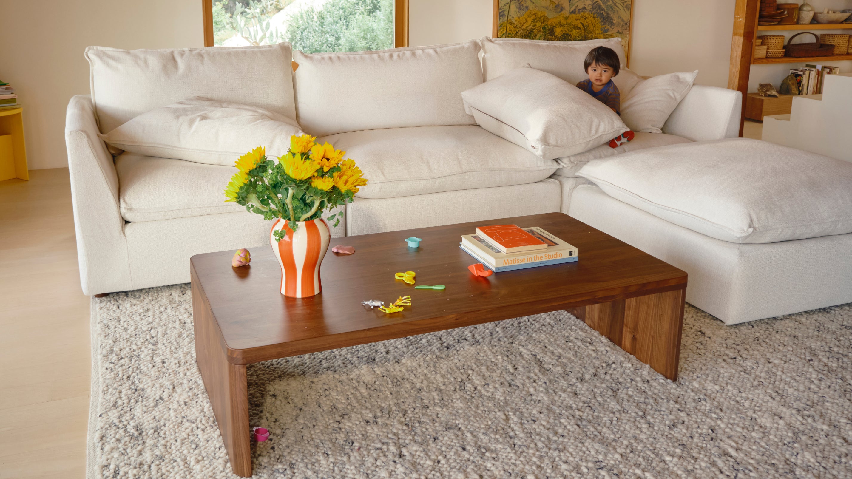 Form Coffee Table, American Walnut