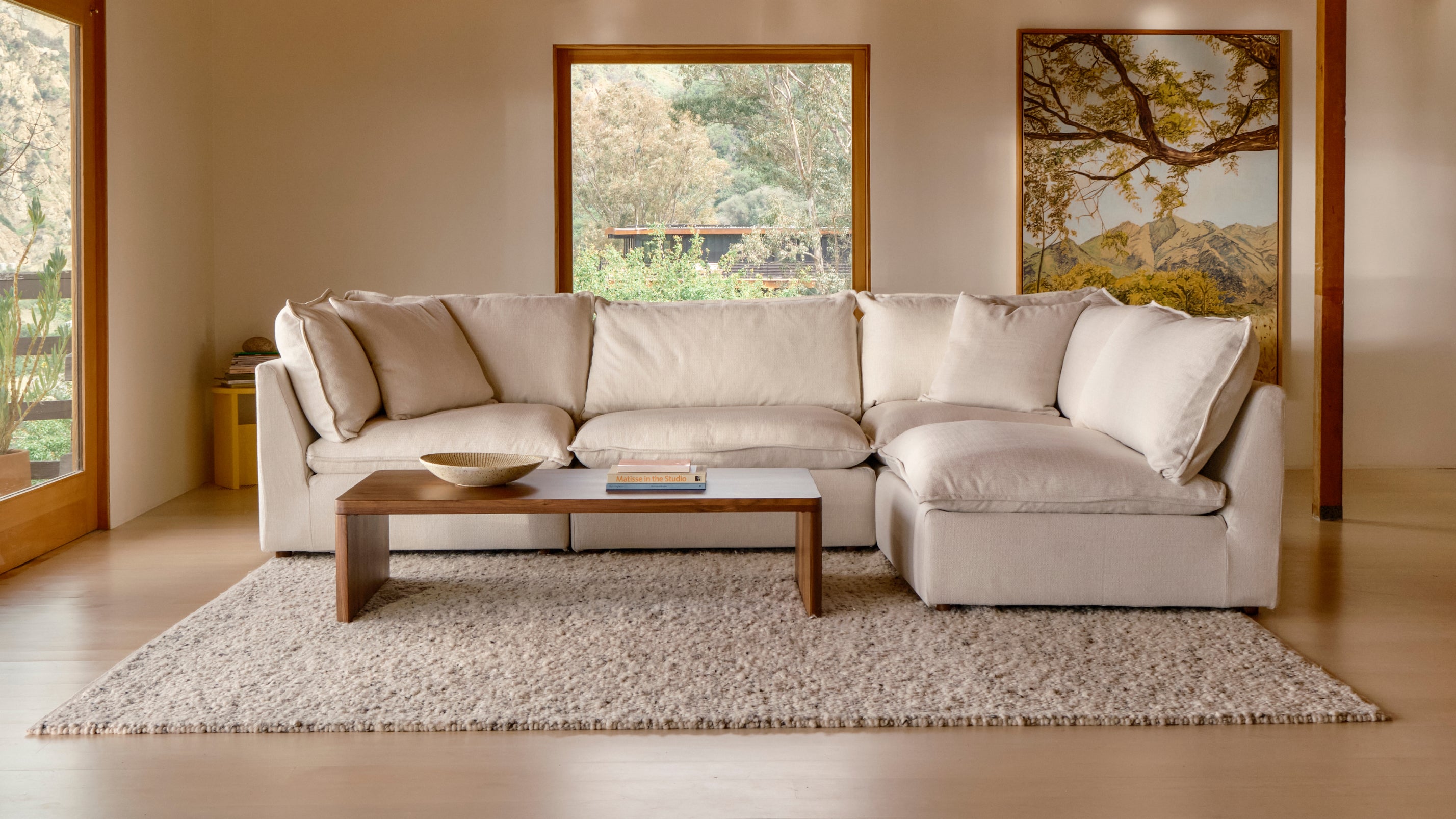 Form Coffee Table, American Walnut