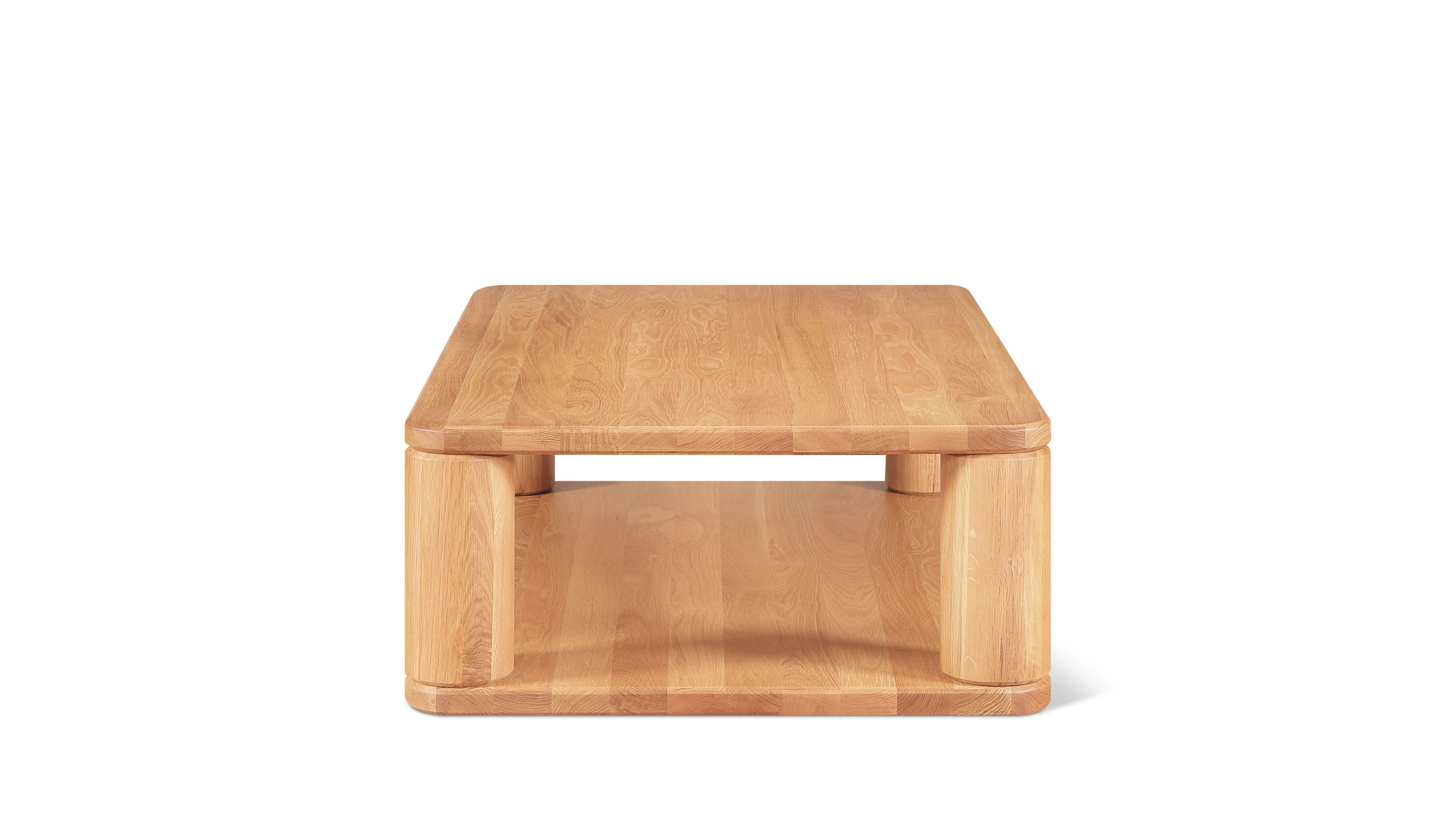 Double Feature Coffee Table, Regular, Oak