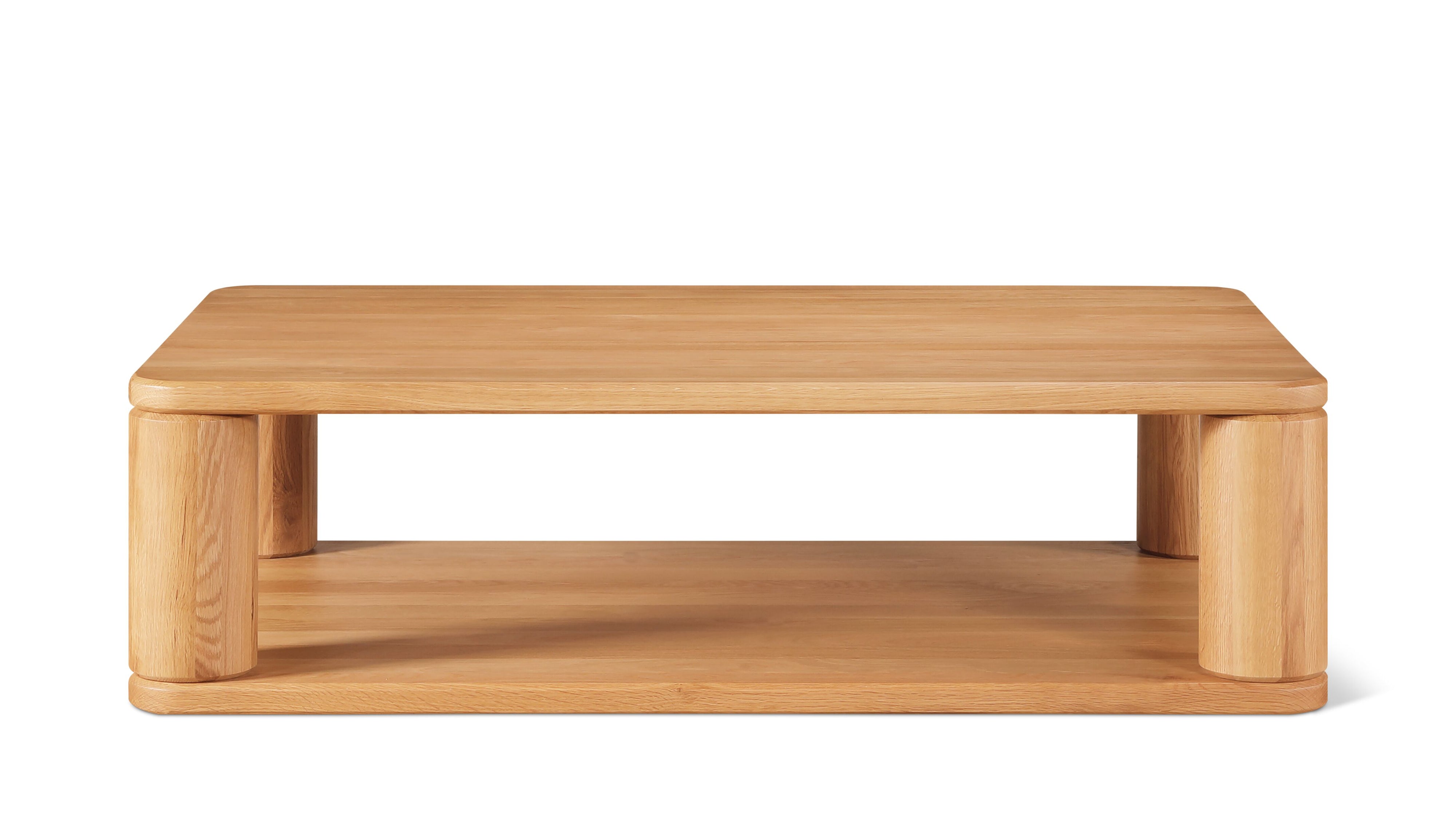 Double Feature Coffee Table, Regular, Oak