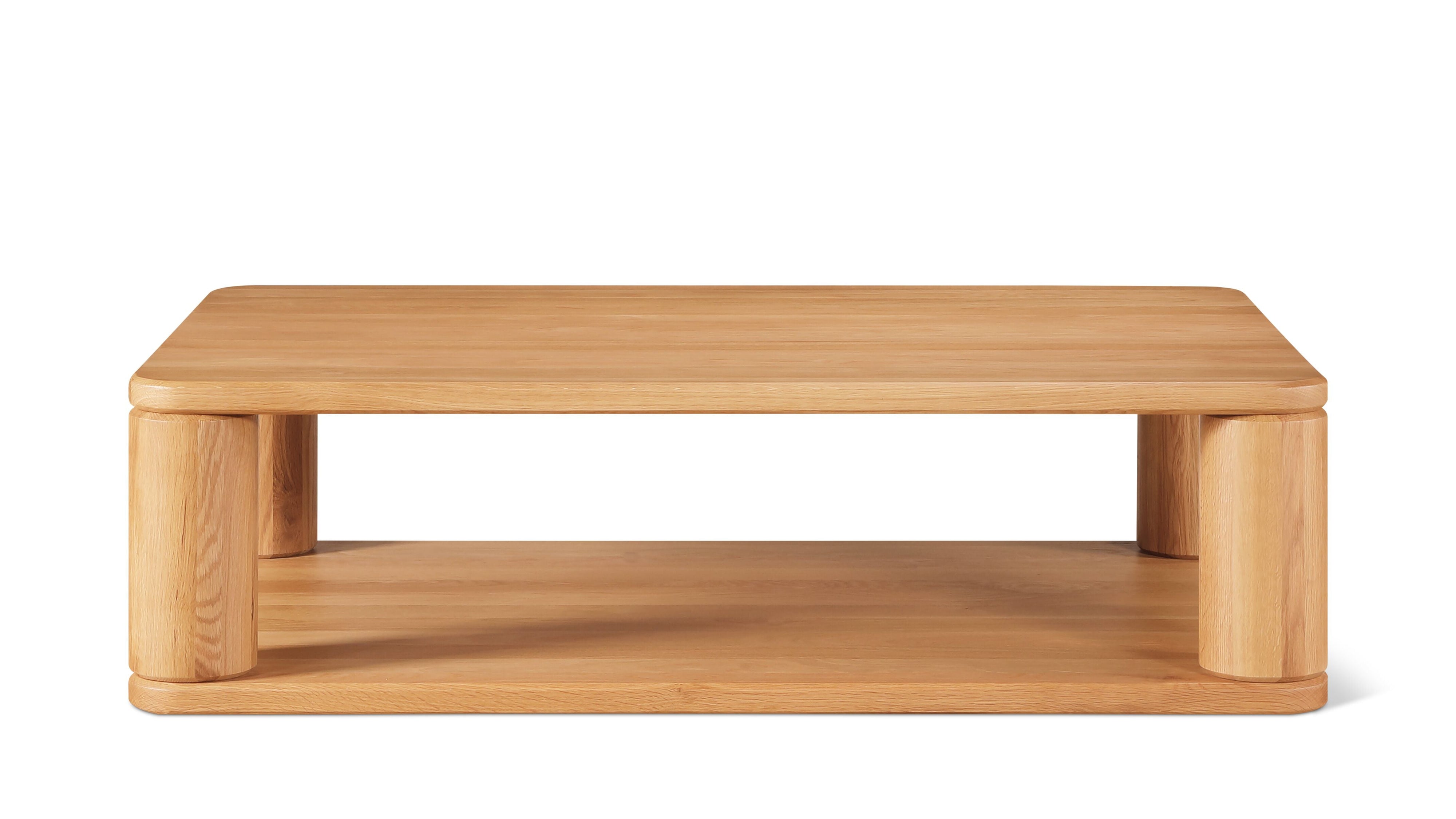 Double Feature Coffee Table, Regular, Oak