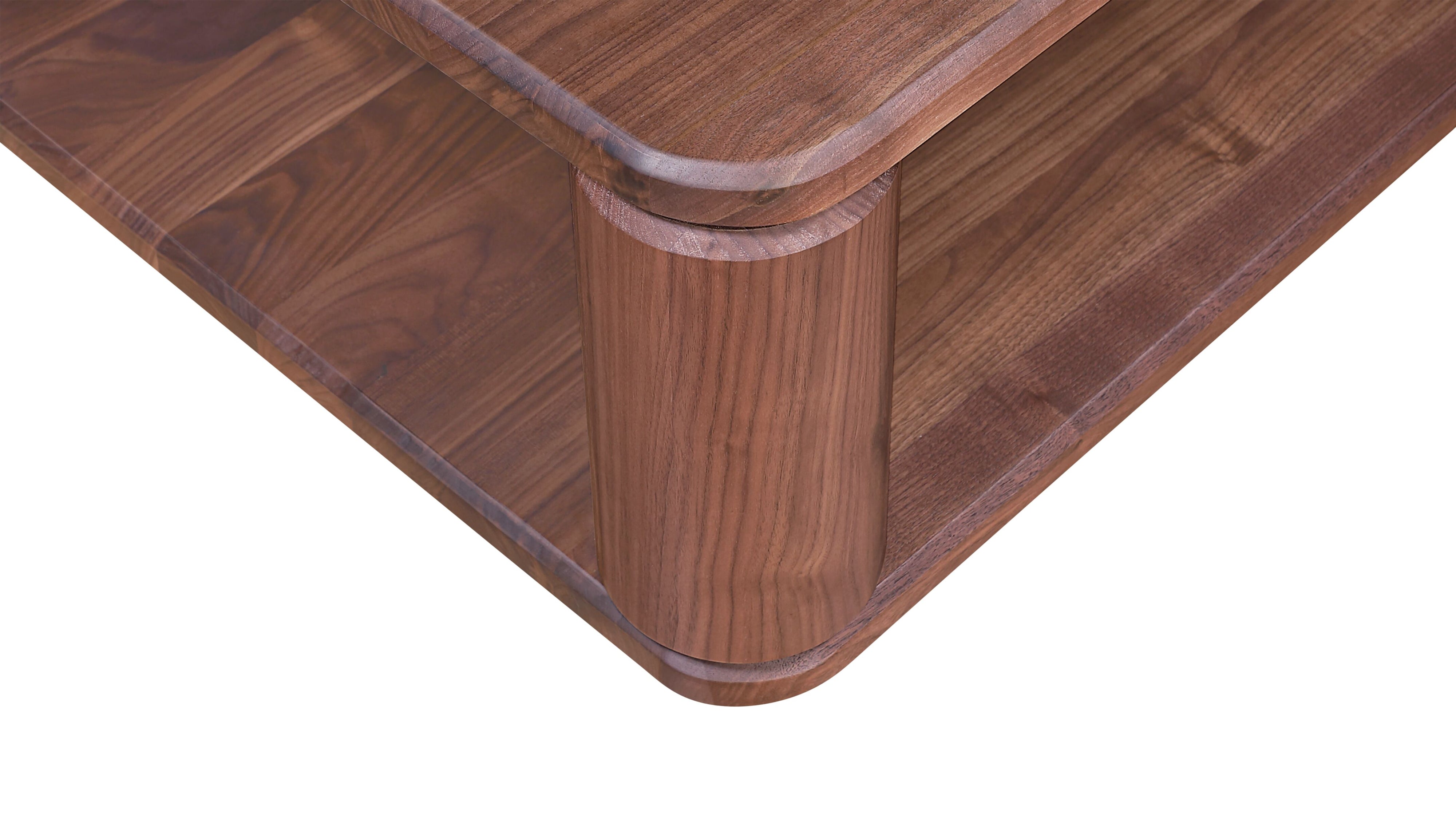 Double Feature Coffee Table, Regular, American Walnut