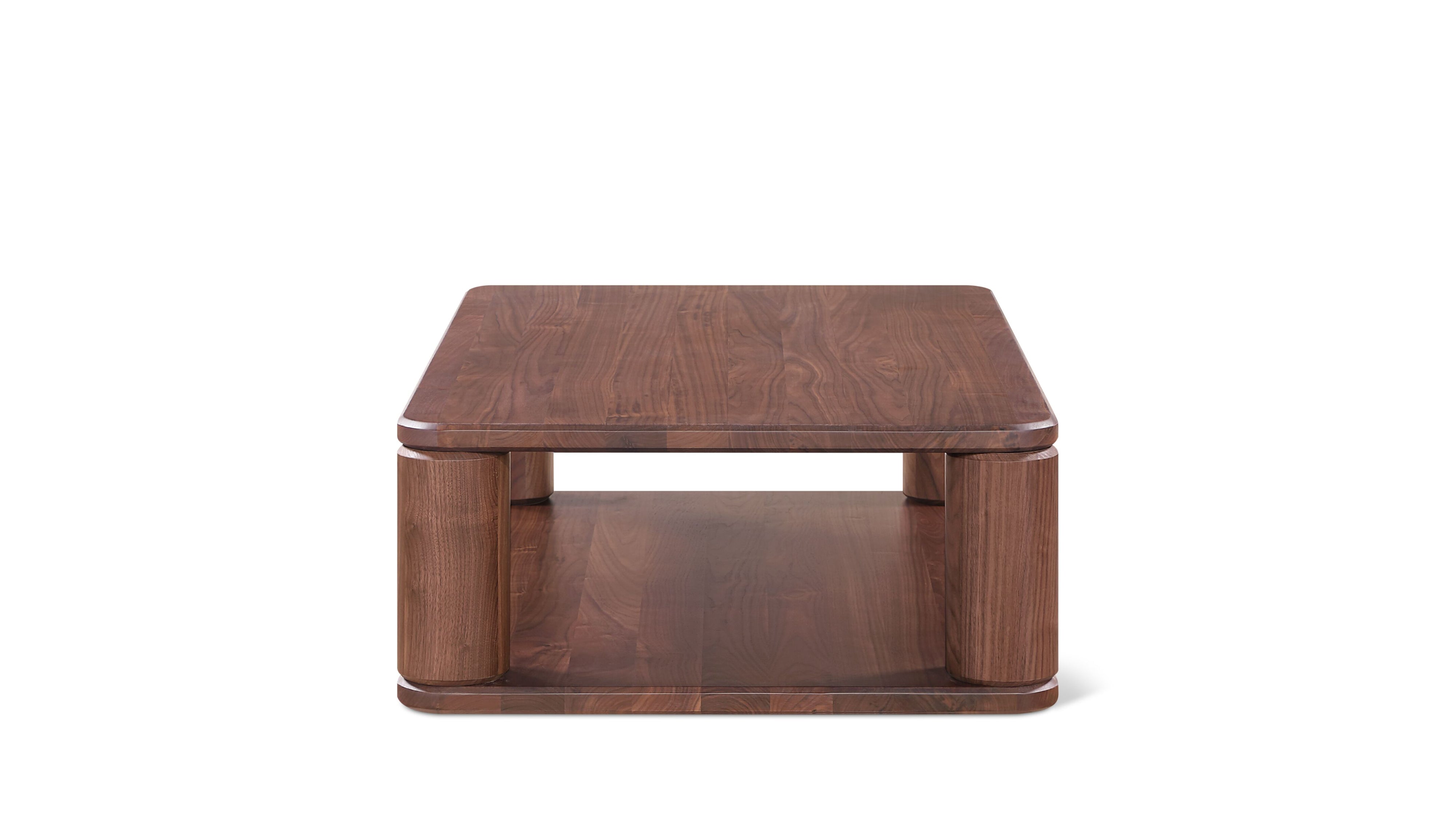 Double Feature Coffee Table, Regular, American Walnut