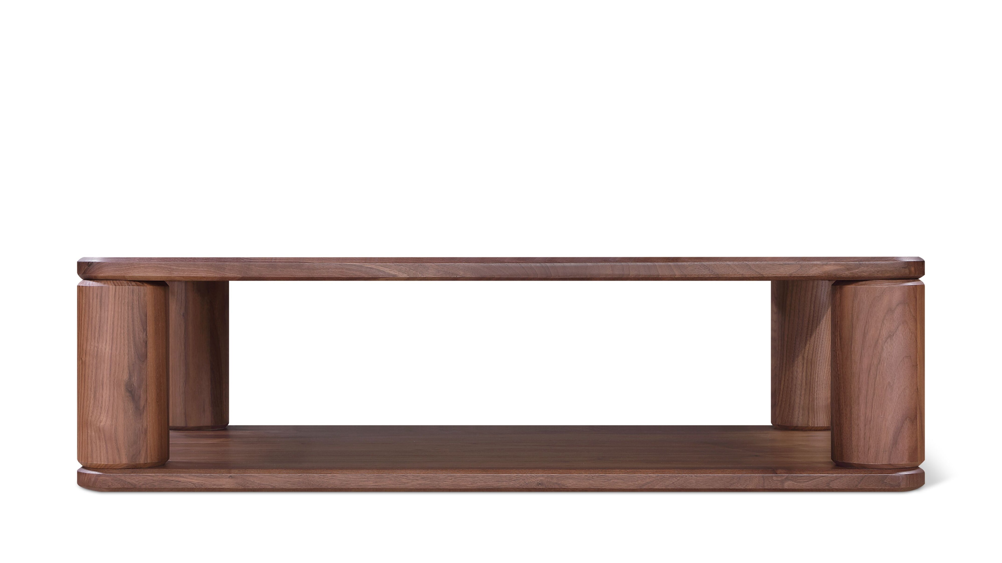 Double Feature Coffee Table, Regular, American Walnut