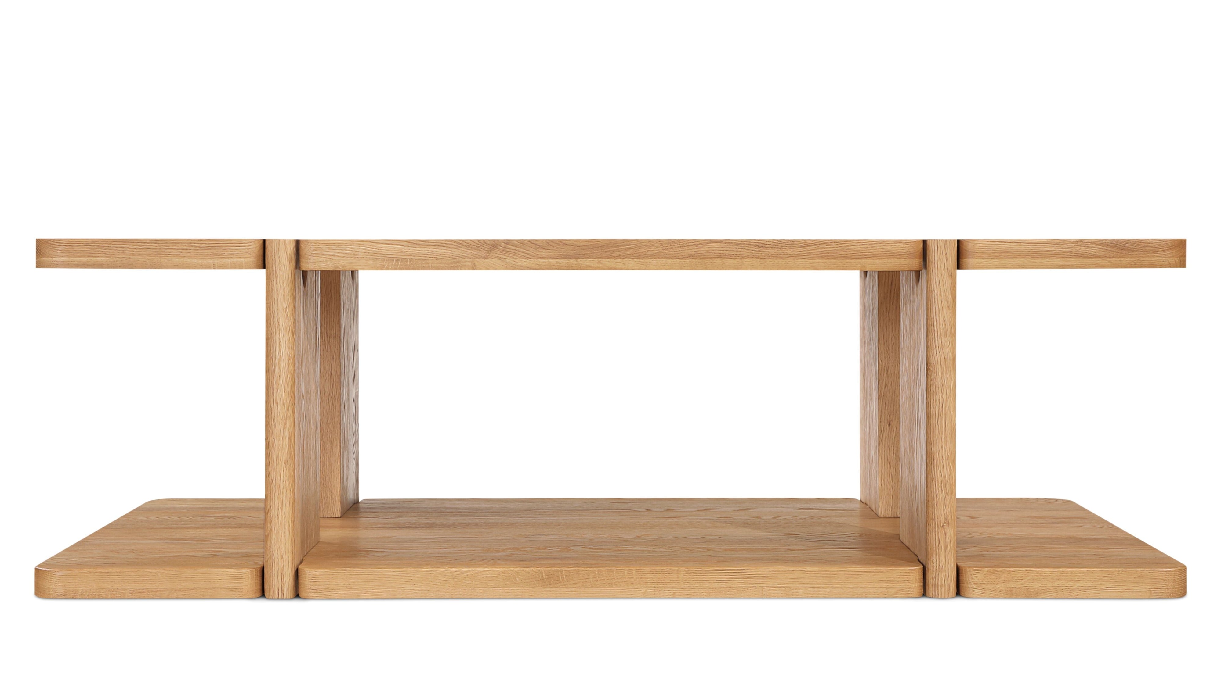 Get Closer Coffee Table, Regular, Oak