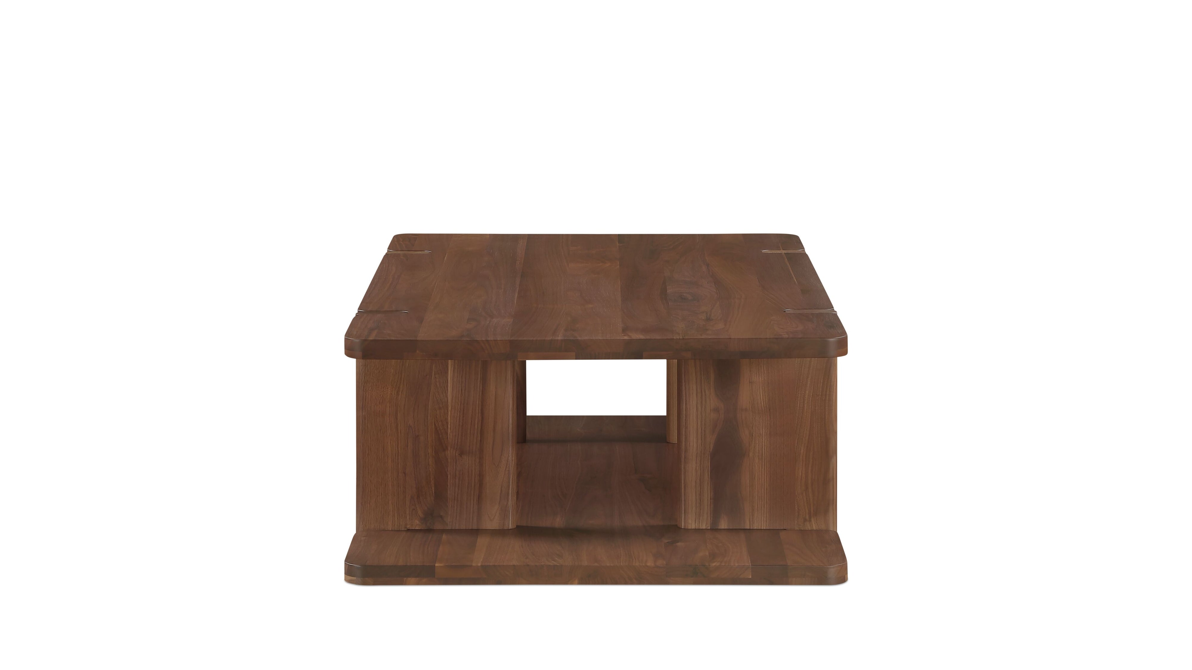 Get Closer Coffee Table, Regular, American Walnut