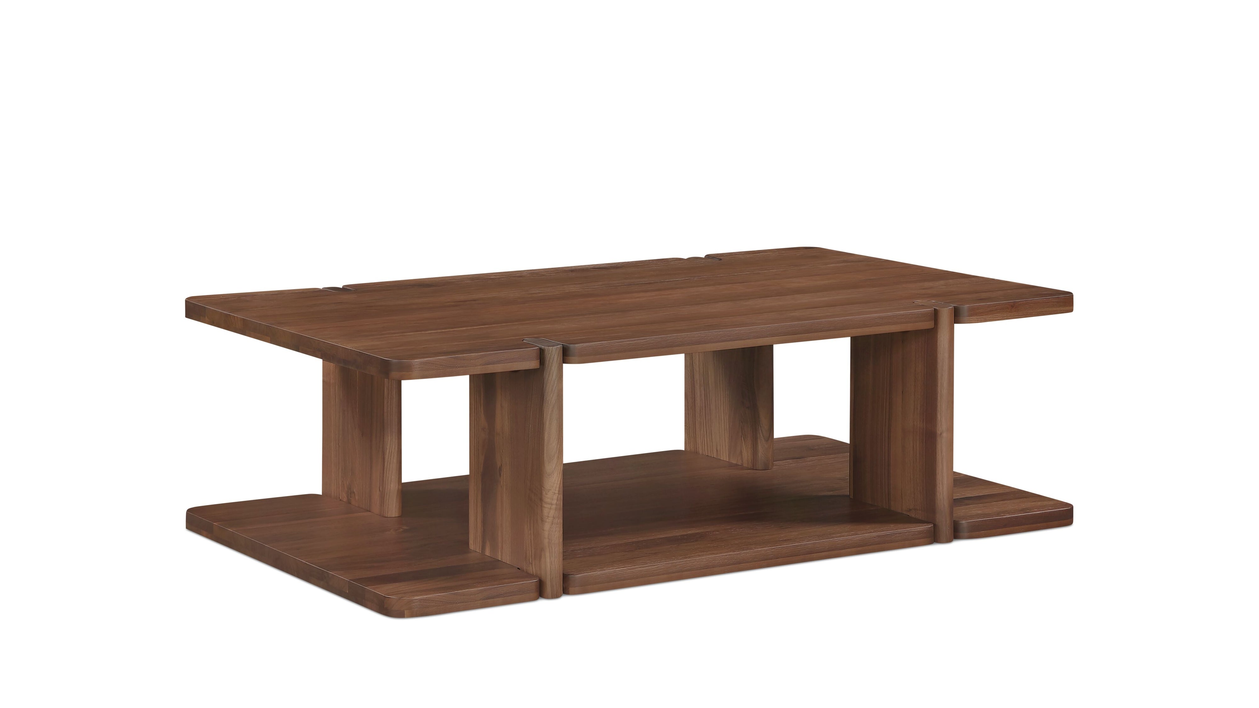 Get Closer Coffee Table, Regular, American Walnut