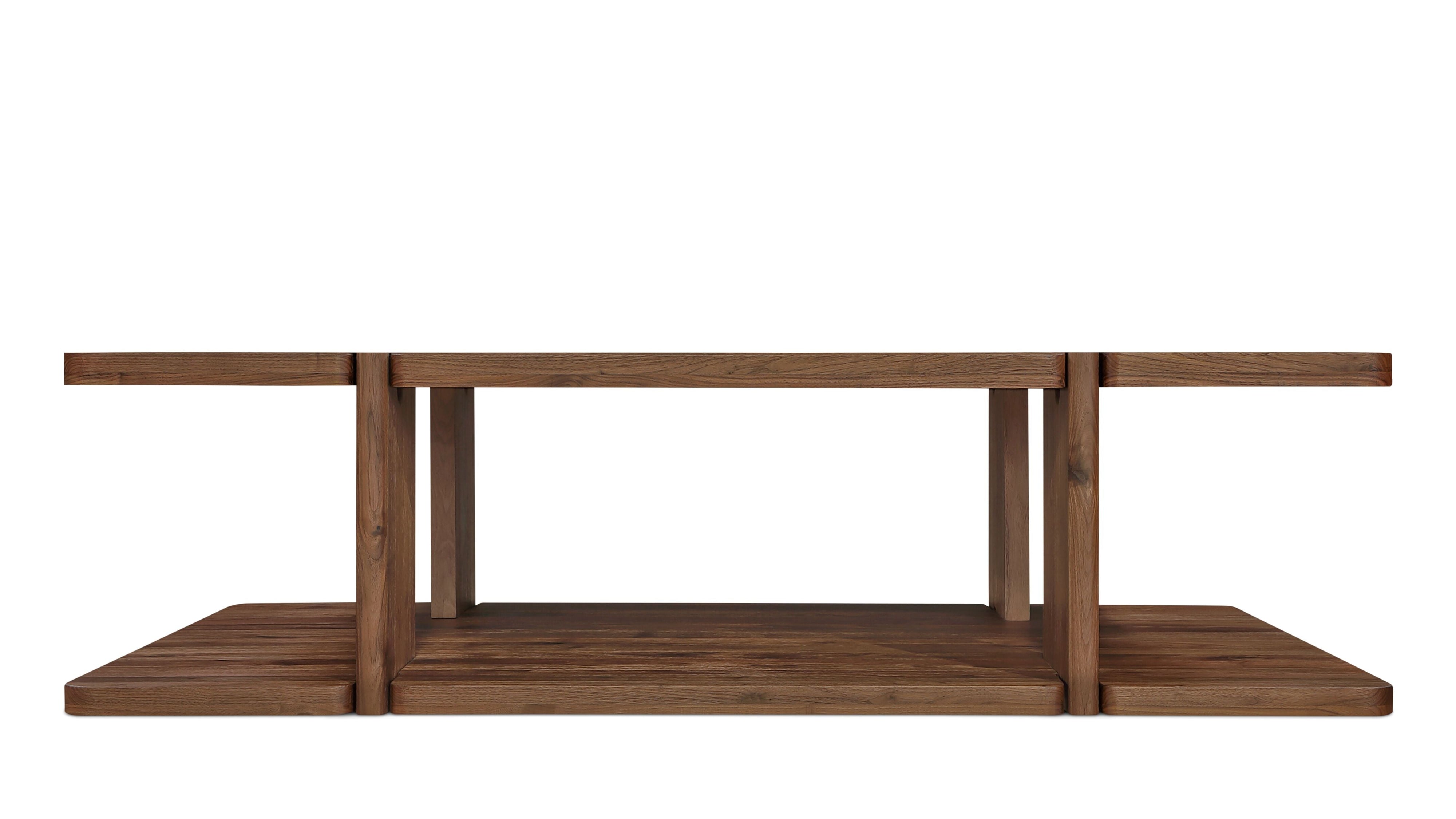 Get Closer Coffee Table, Large, American Walnut