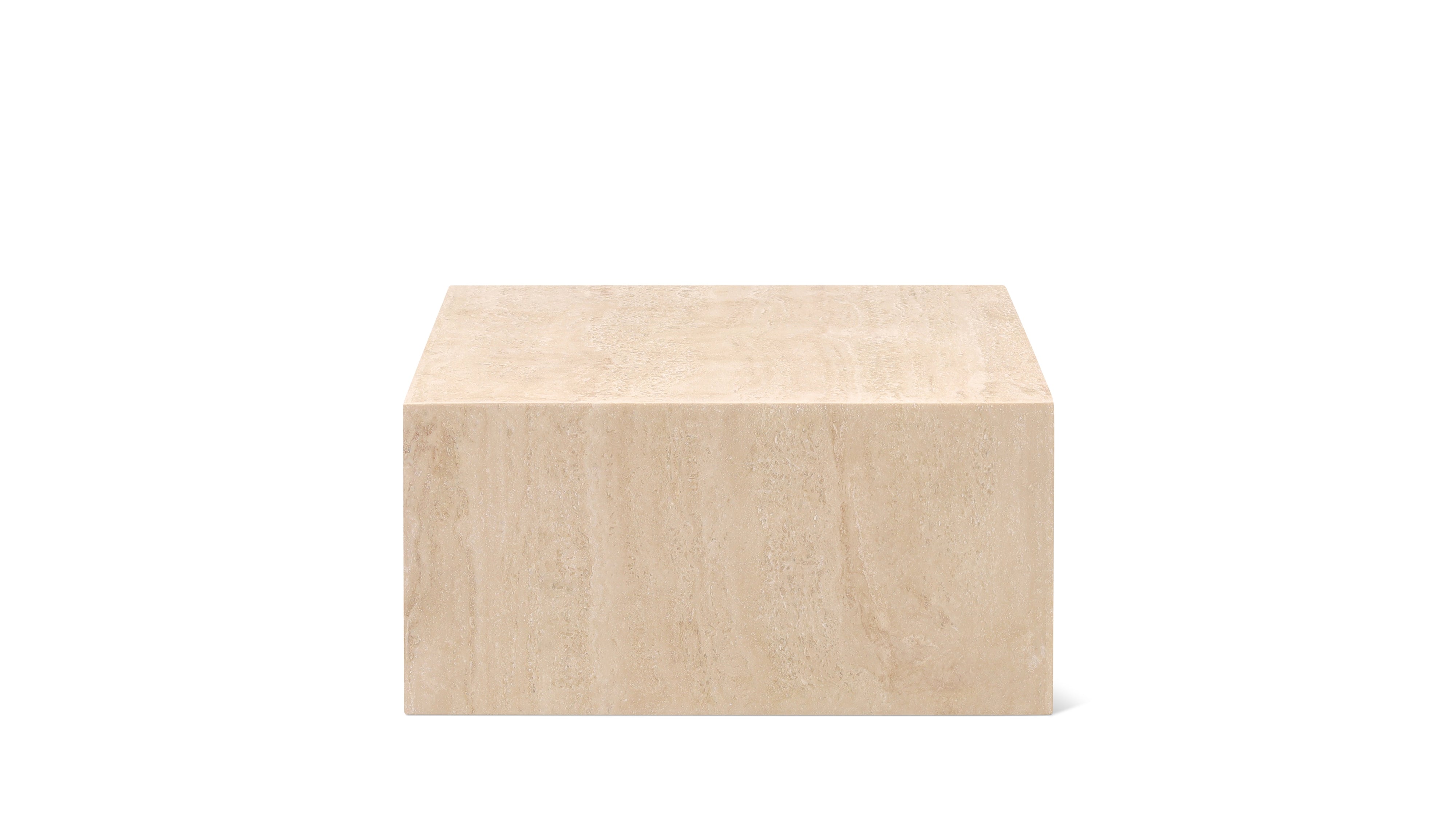 Align Coffee Table, Regular, Travertine