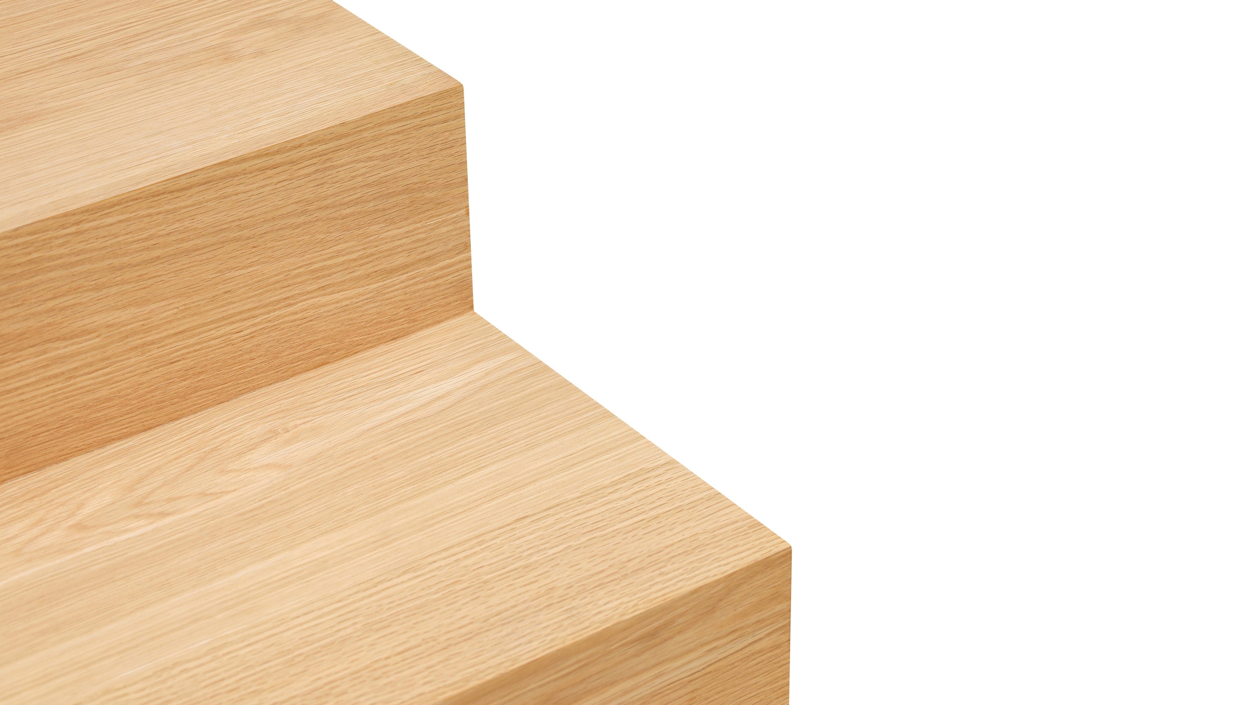 Align Coffee Table, Tiered, Oak