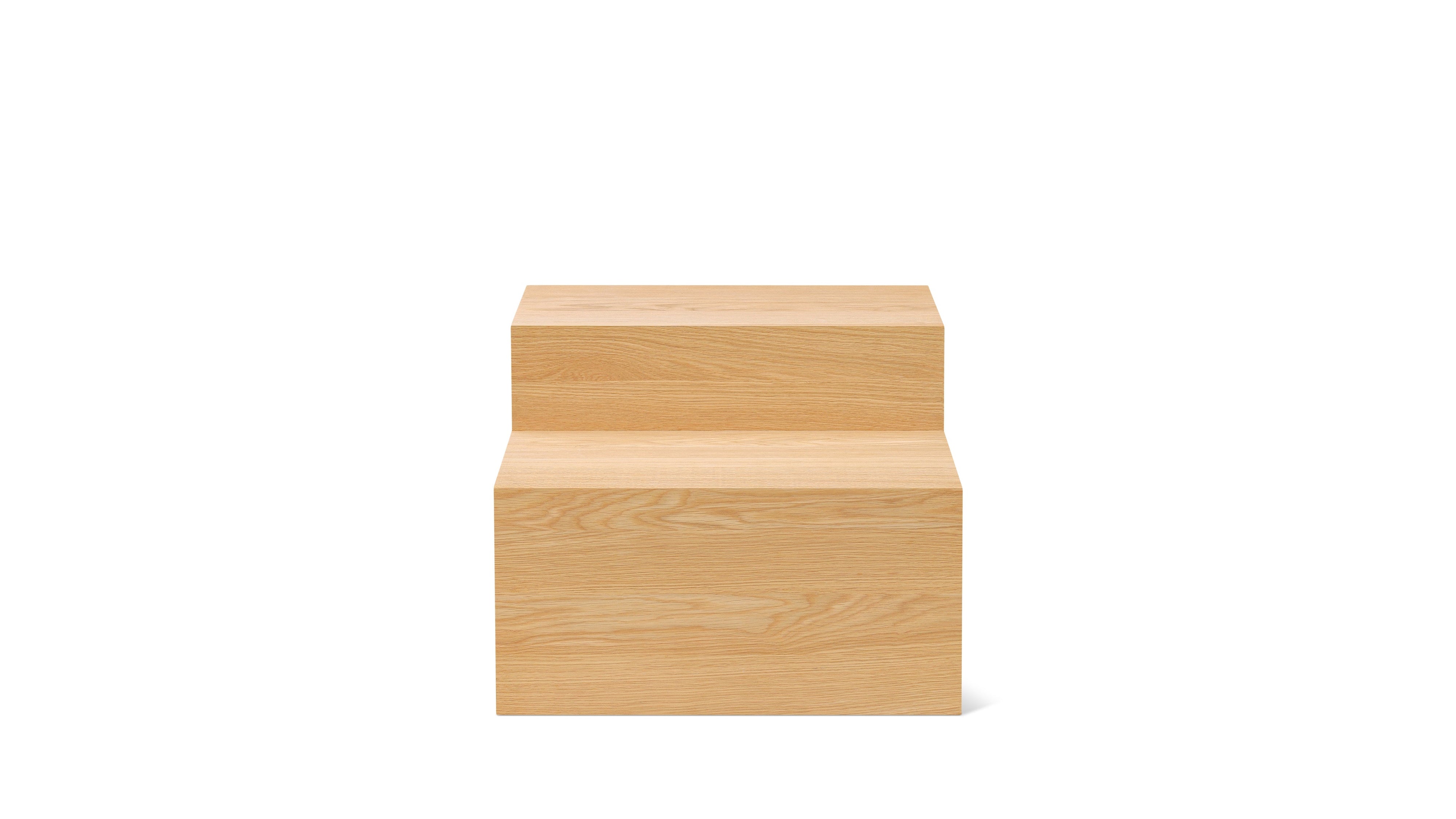 Align Coffee Table, Tiered, Oak