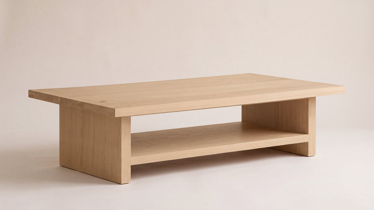 Harbour Coffee Table, Pale Oak