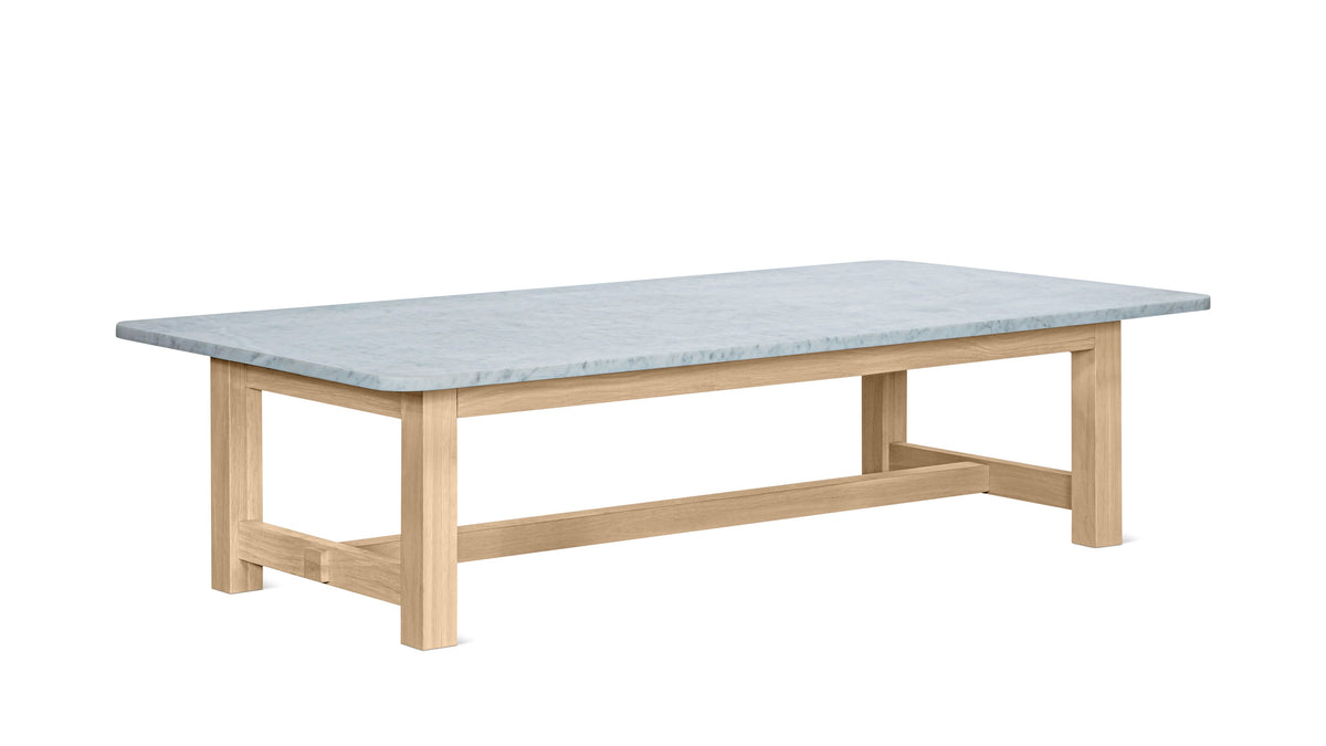 Harbour Coffee Table, Pale Oak/Carrara Marble_image
