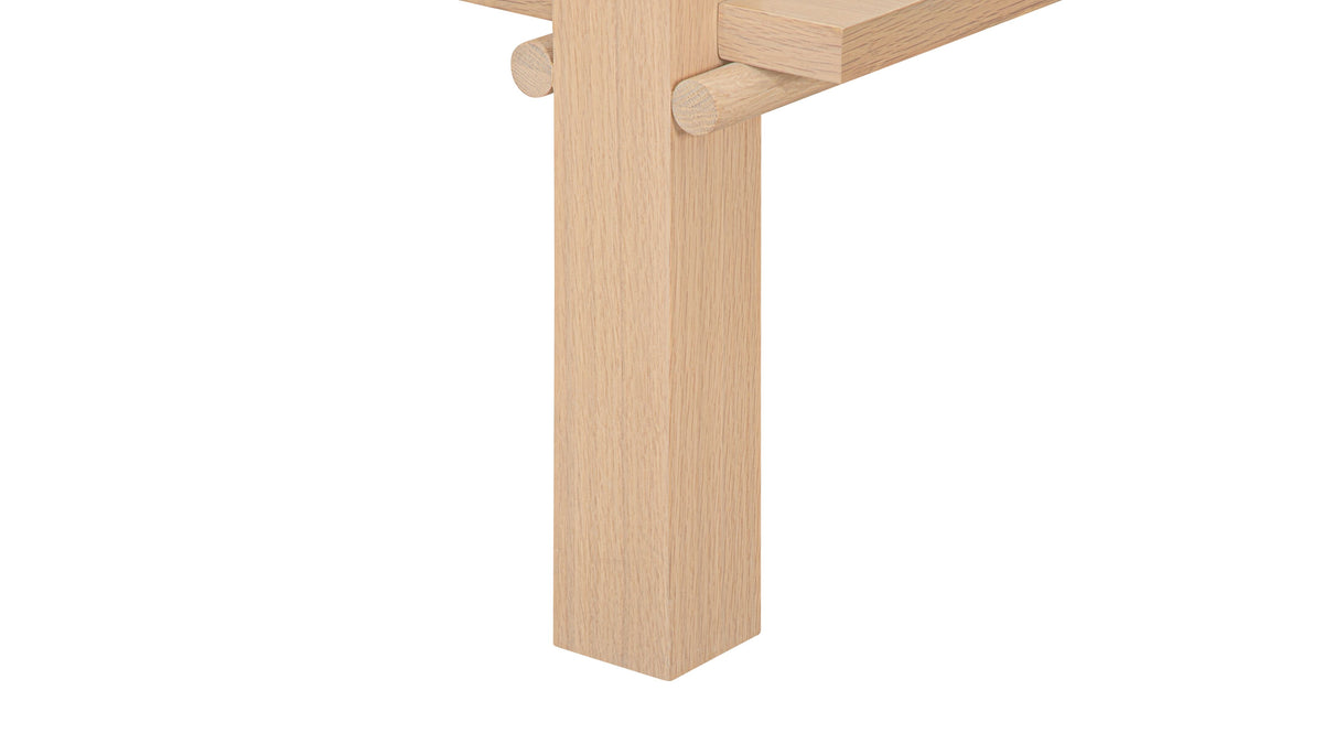 Long Story Coffee Table, Pale Oak — alternate view