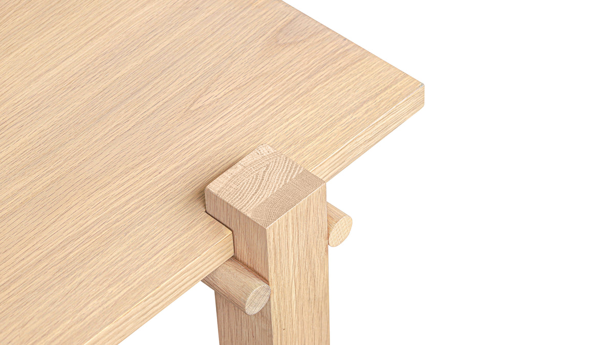Long Story Coffee Table, Large, Pale Oak — alternate view