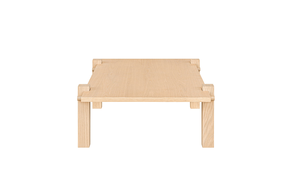 Long Story Coffee Table, Large, Pale Oak — alternate view