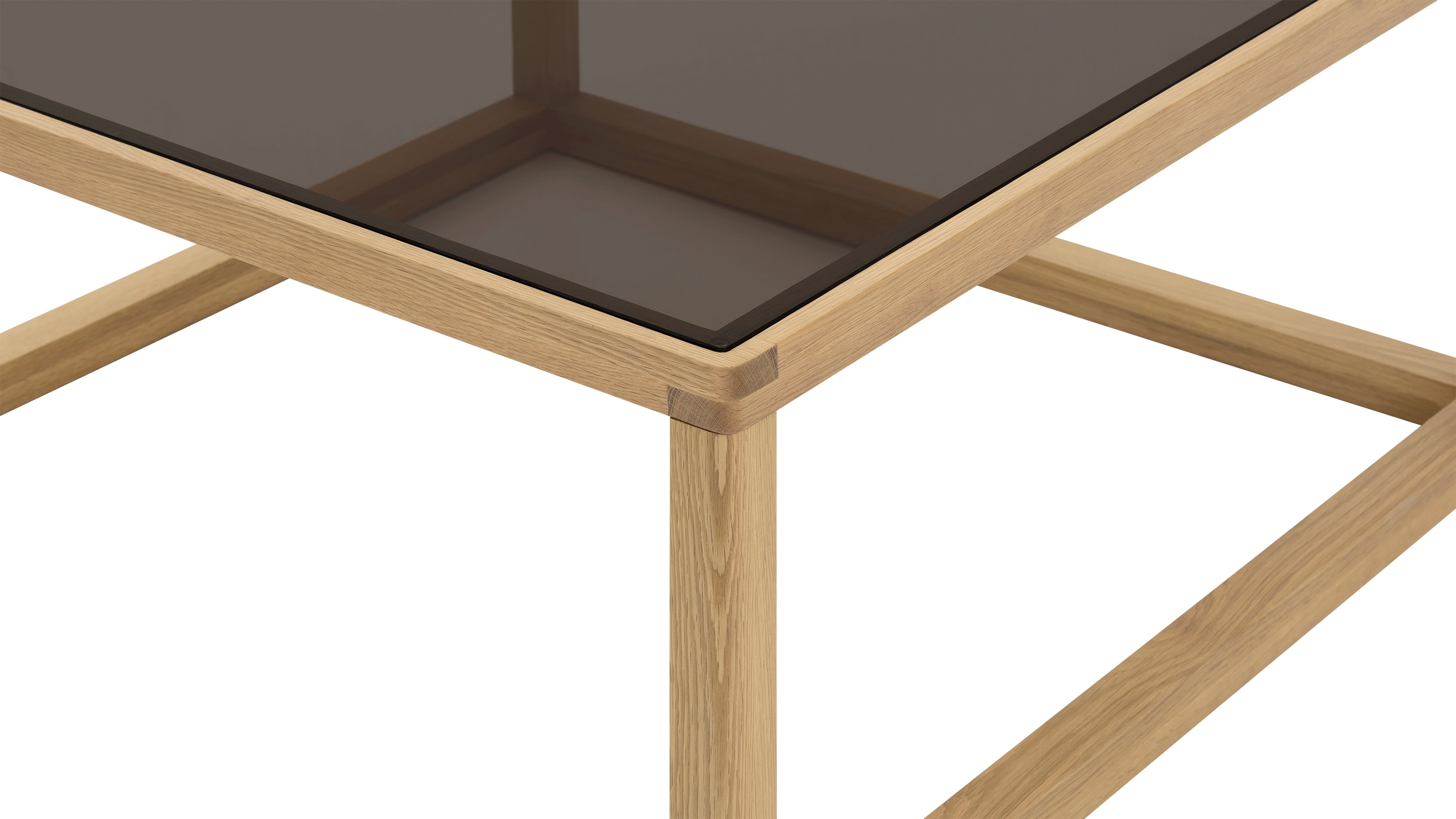 Glimpse Coffee Table, White Oak