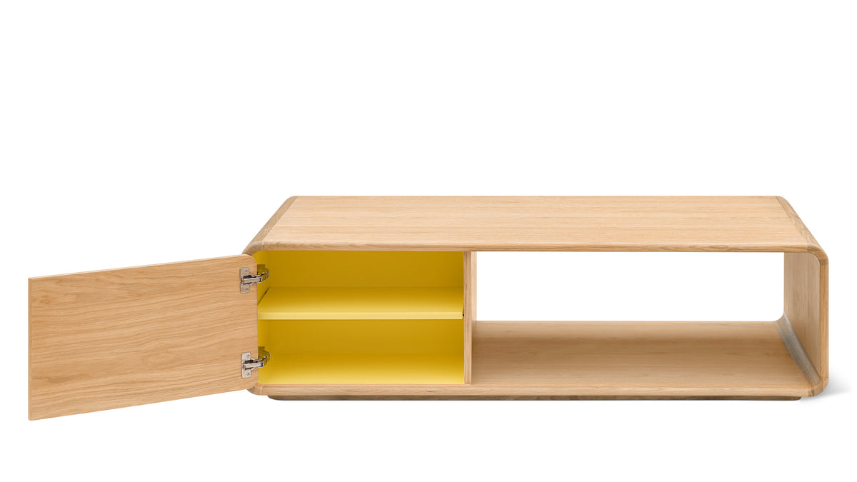 Call Me Storage Coffee Table, Oak