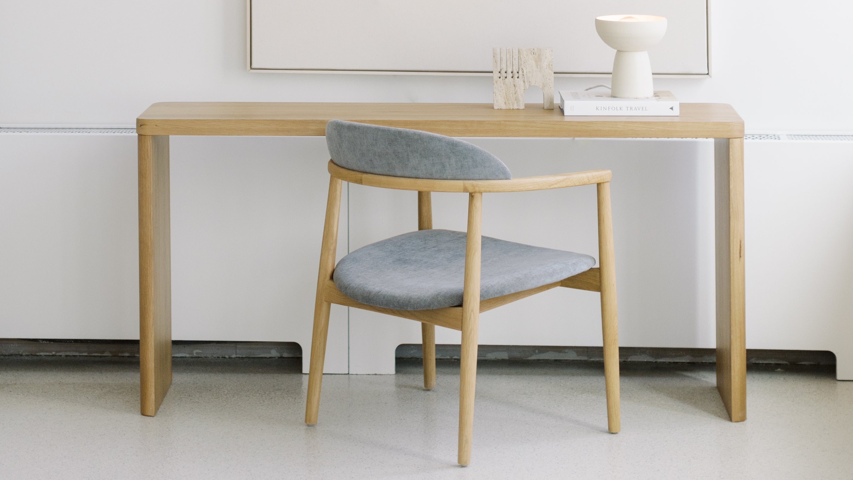 Form Console, Large, Oak