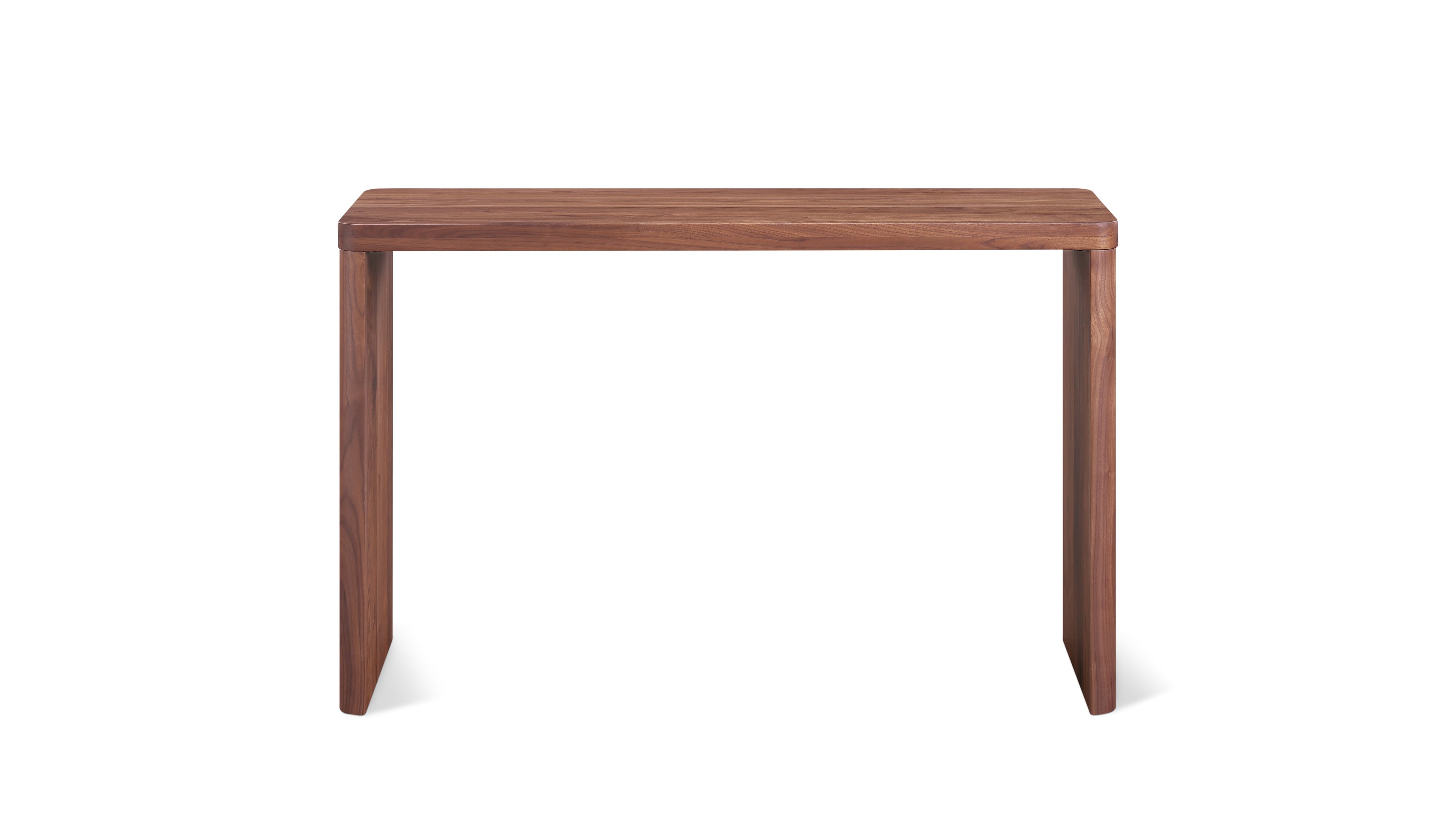 Form Console, Small, American Walnut