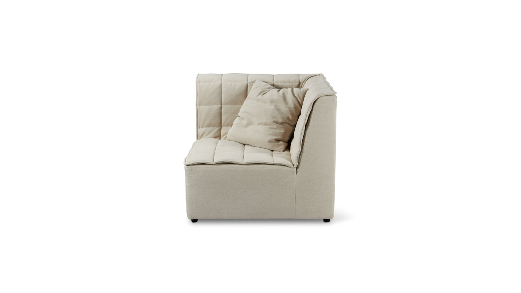 Quilt Corner Chair, Fawn - Image 1