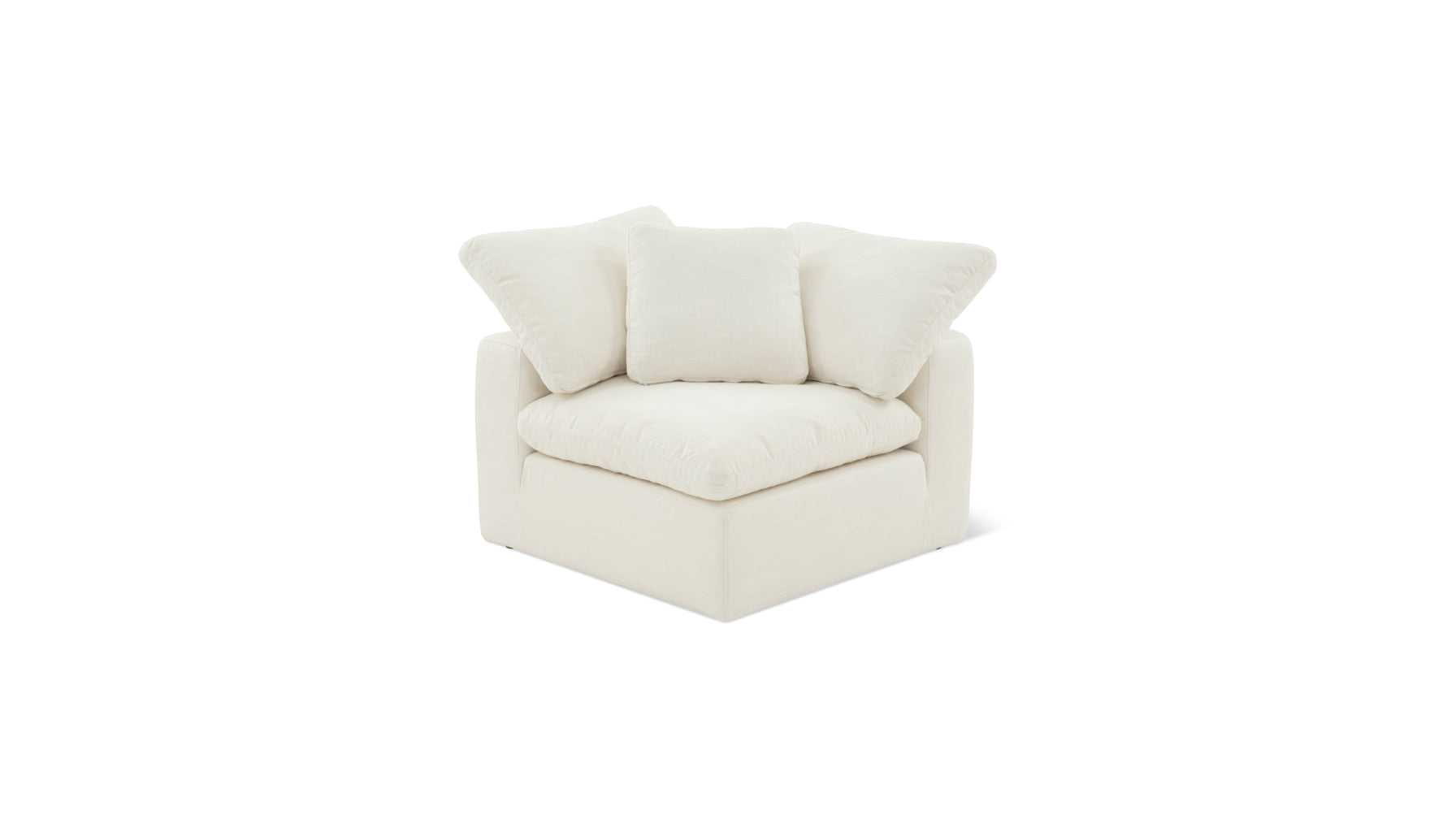 Movie Night™ Corner Chair Standard Cream Linen (Left Or Right) - Image 2
