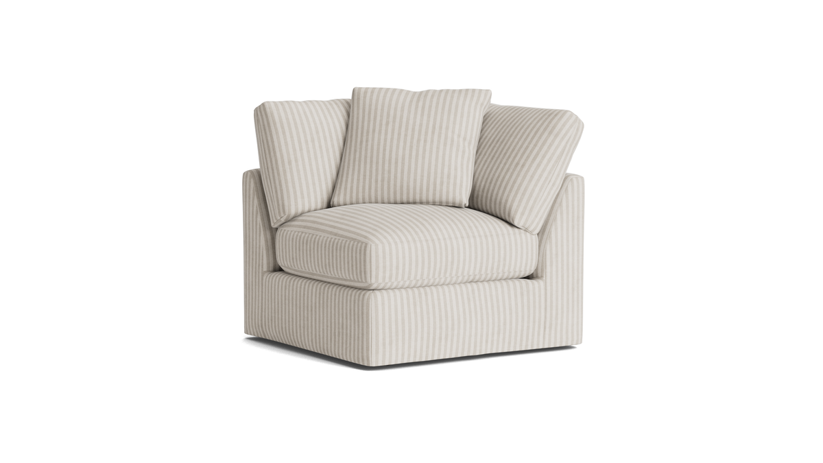 Get Together™ Corner Chair, Standard, Newport Stripe