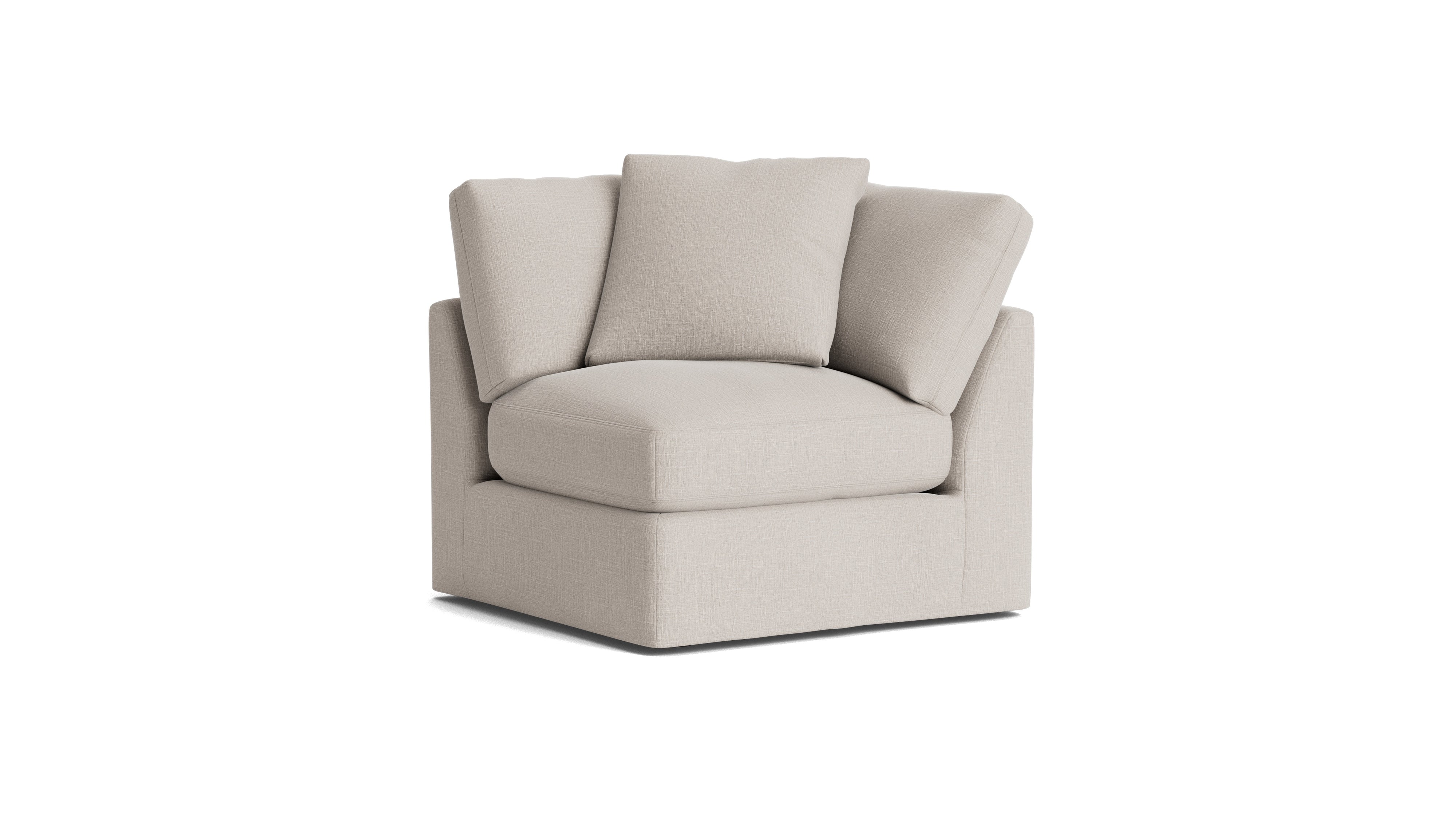 Get Together™ Corner Chair, Standard, Clay