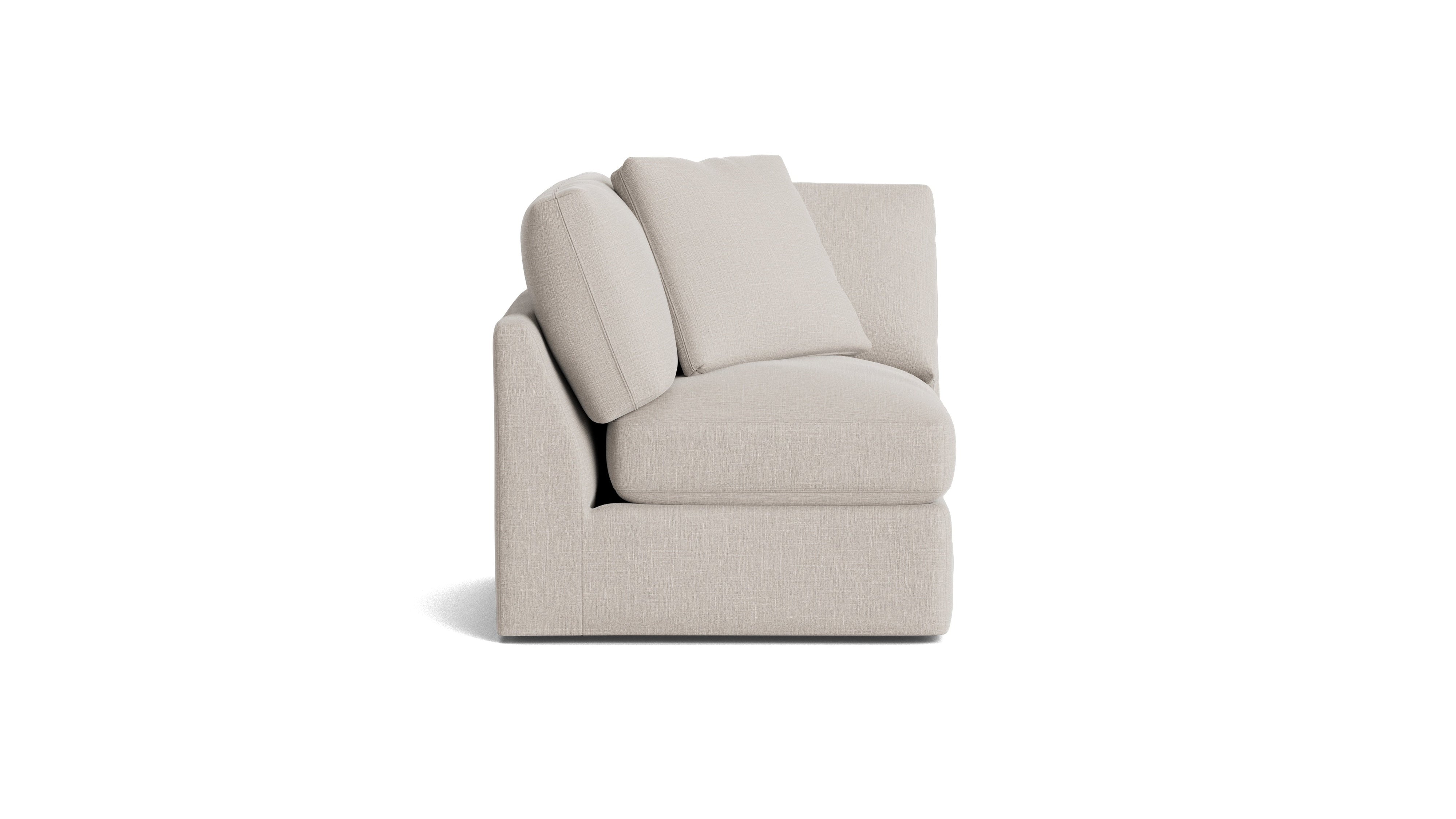 Get Together™ Corner Chair, Standard, Clay